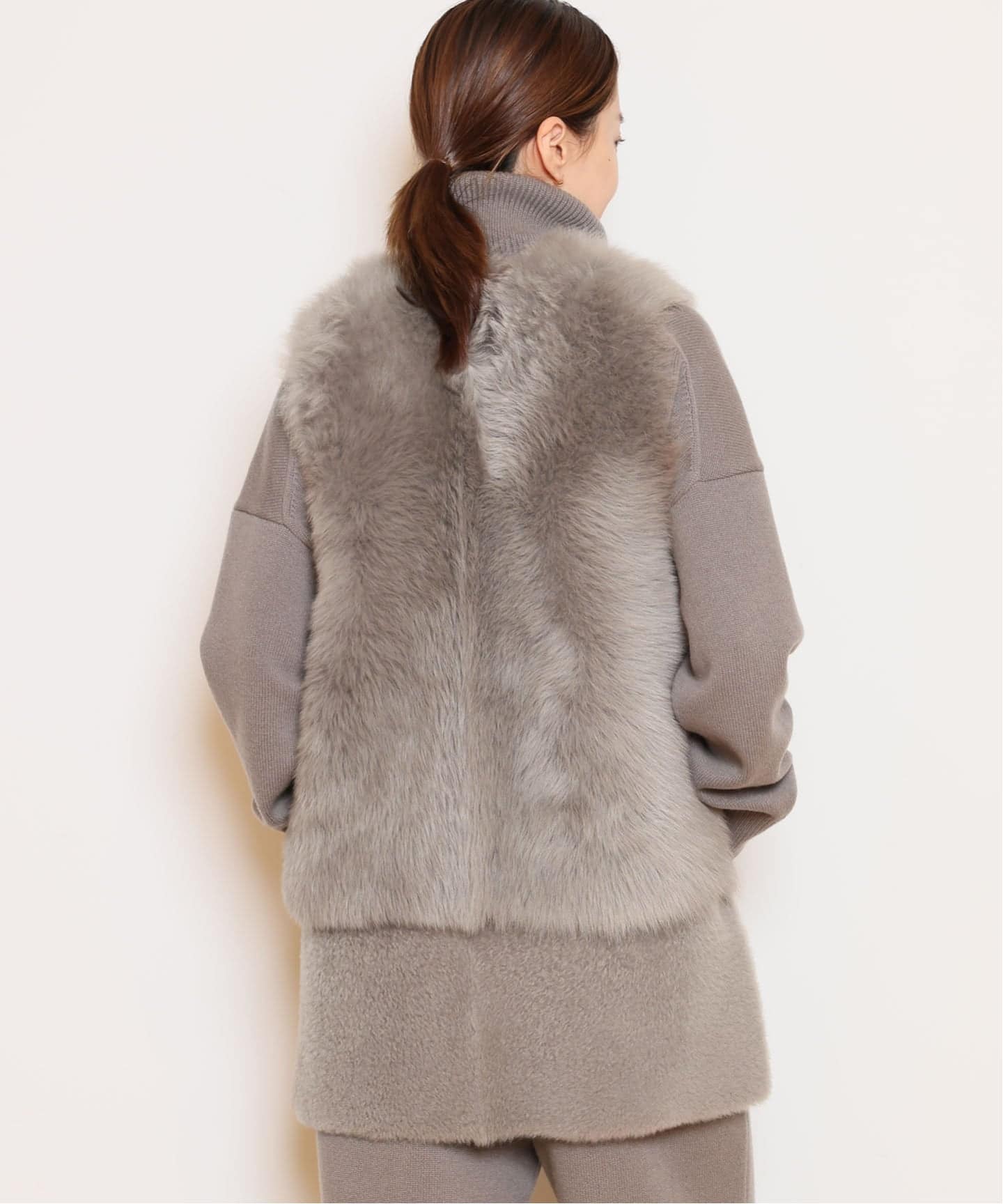 KARL DONOGHUE ジレ KARL DONOGHUE/カールドノヒュー】TOSCANA SHEARLING ジレ（ベスト