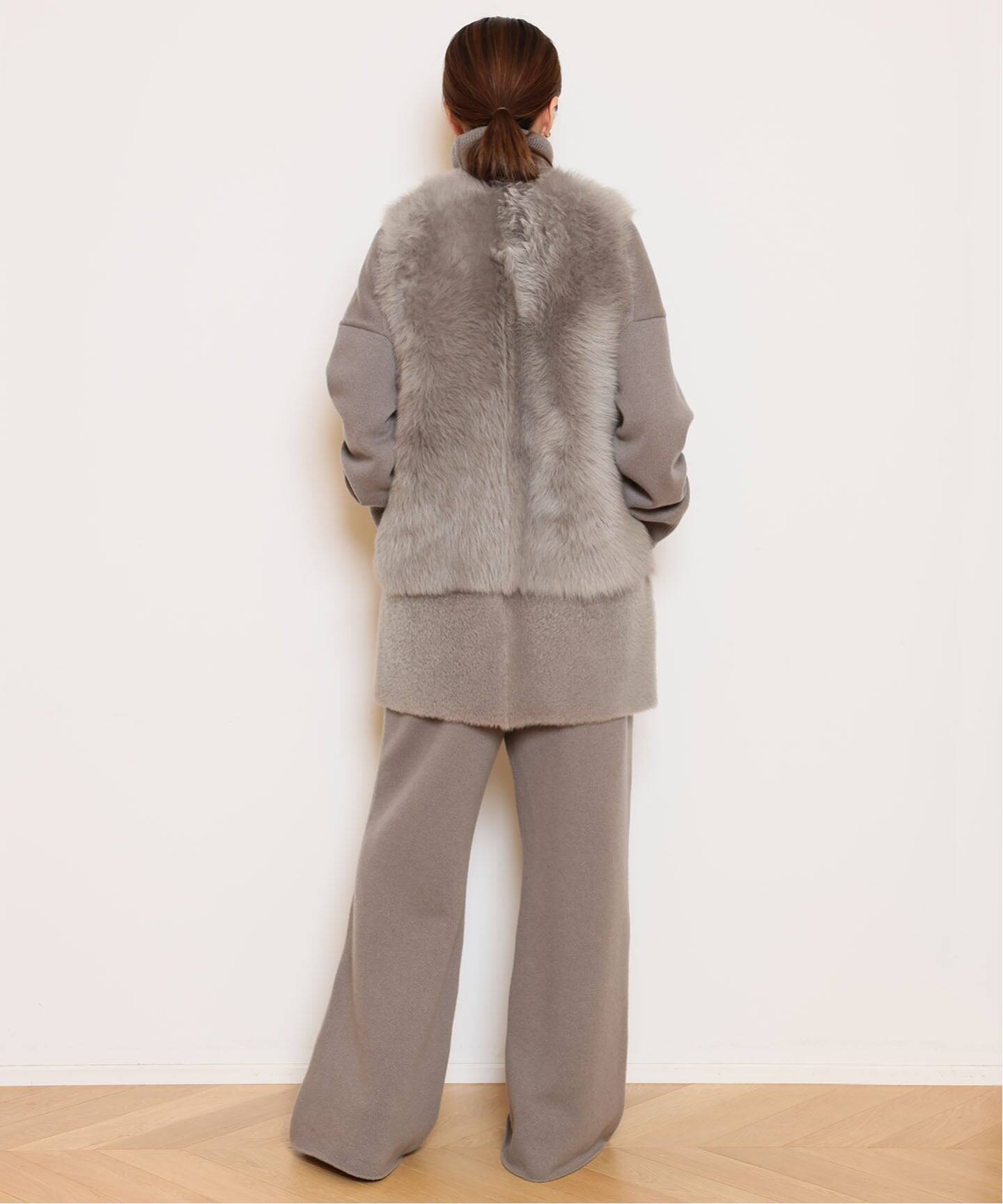 KARL DONOGHUE/カールドノヒュー】TOSCANA SHEARLING ジレ KARL DONOGHUE/カールドノヒュー】TOSCANA SHEARLING ジレ