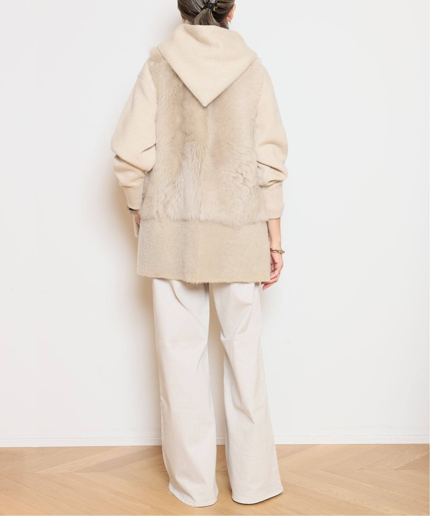 KARL DONOGHUE/カールドノヒュー】TOSCANA SHEARLING ジレ（ベスト 