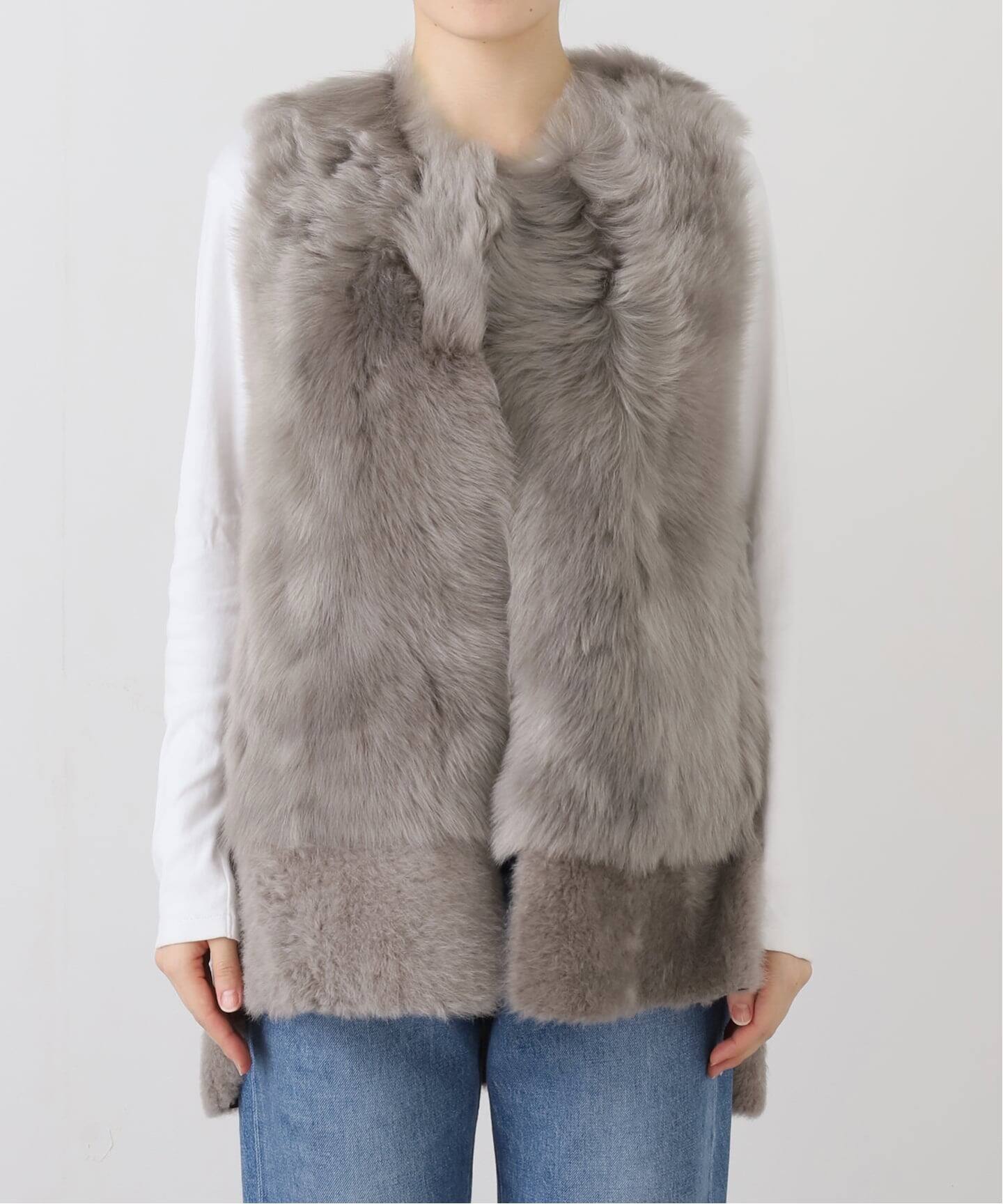KARL DONOGHUE / カールドノヒュー　ジレ KARL DONOGHUE/カールドノヒュー】TOSCANA SHEARLING ジレ