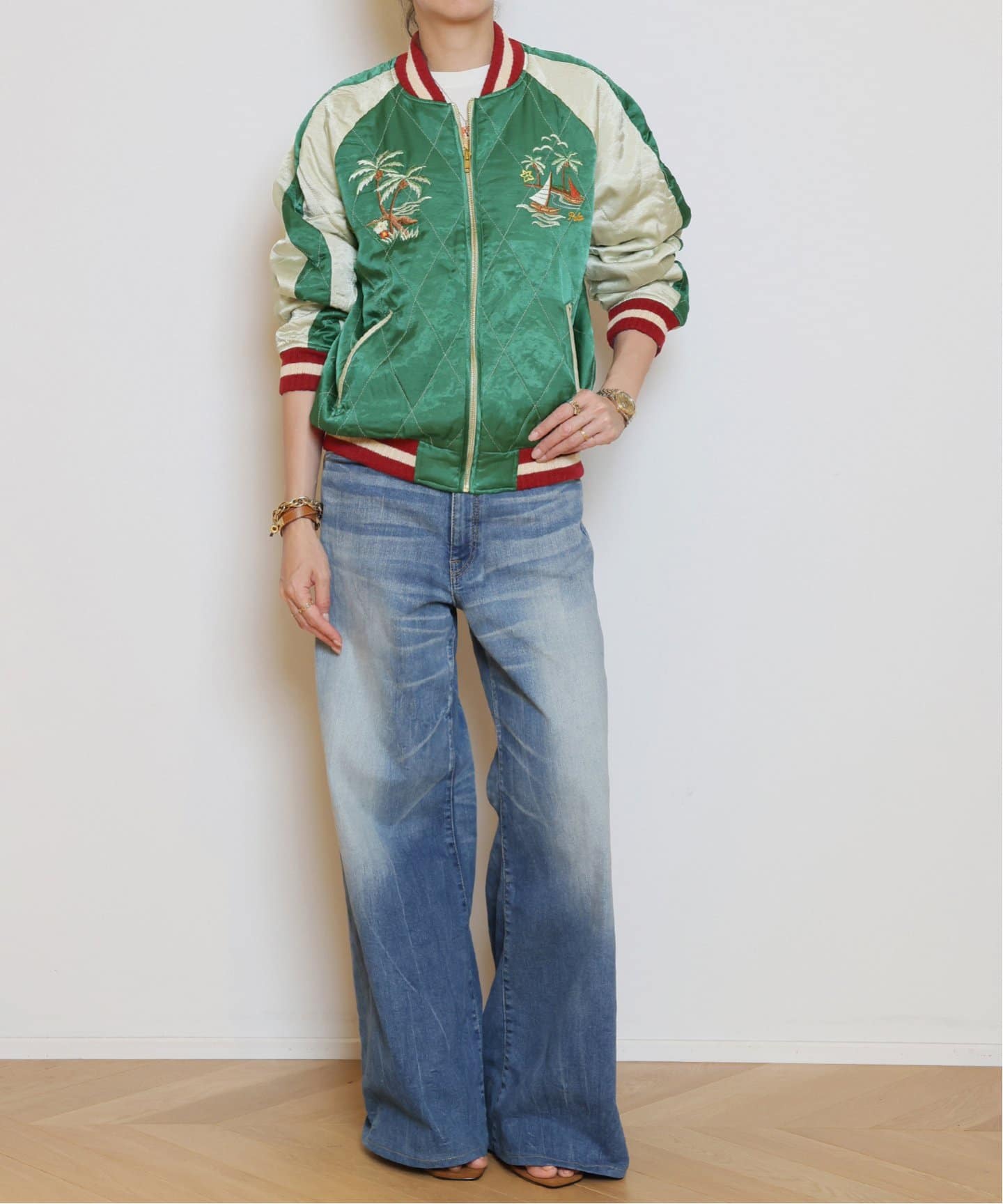 POLO RALPH LAUREN SOUVENIR BOMBER ジャケット POLO RALPH LAUREN/ポロ ラルフ ローレン】SOUVENIR BOMBER