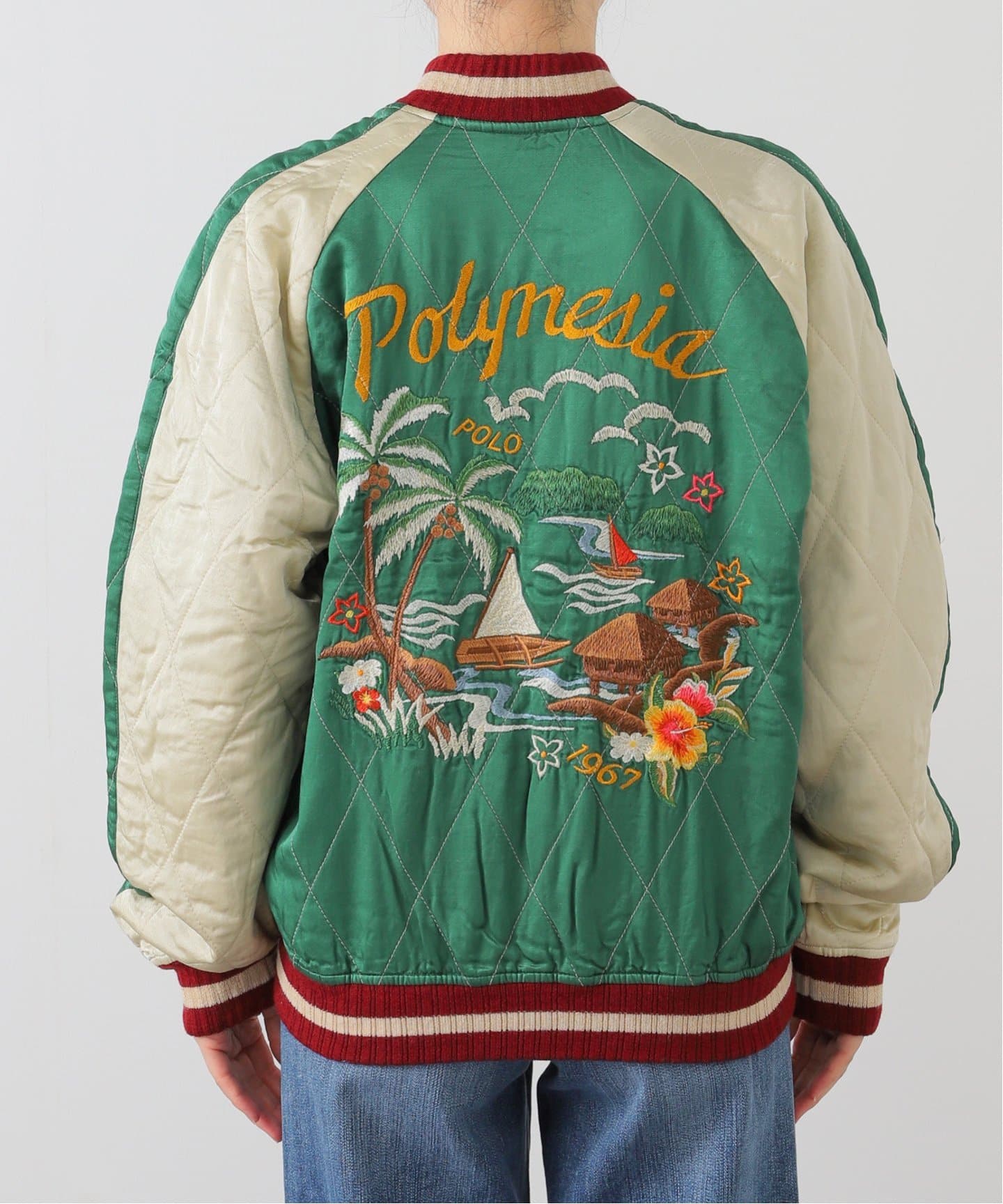 POLO RALPH LAUREN SOUVENIR BOMBER ジャケット POLO RALPH LAUREN/ポロ ラルフ ローレン】SOUVENIR BOMBER