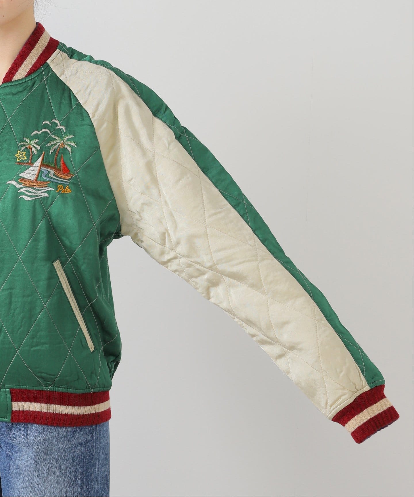 POLO RALPH LAUREN SOUVENIR BOMBER ジャケット POLO RALPH LAUREN/ポロ ラルフ ローレン】SOUVENIR BOMBER
