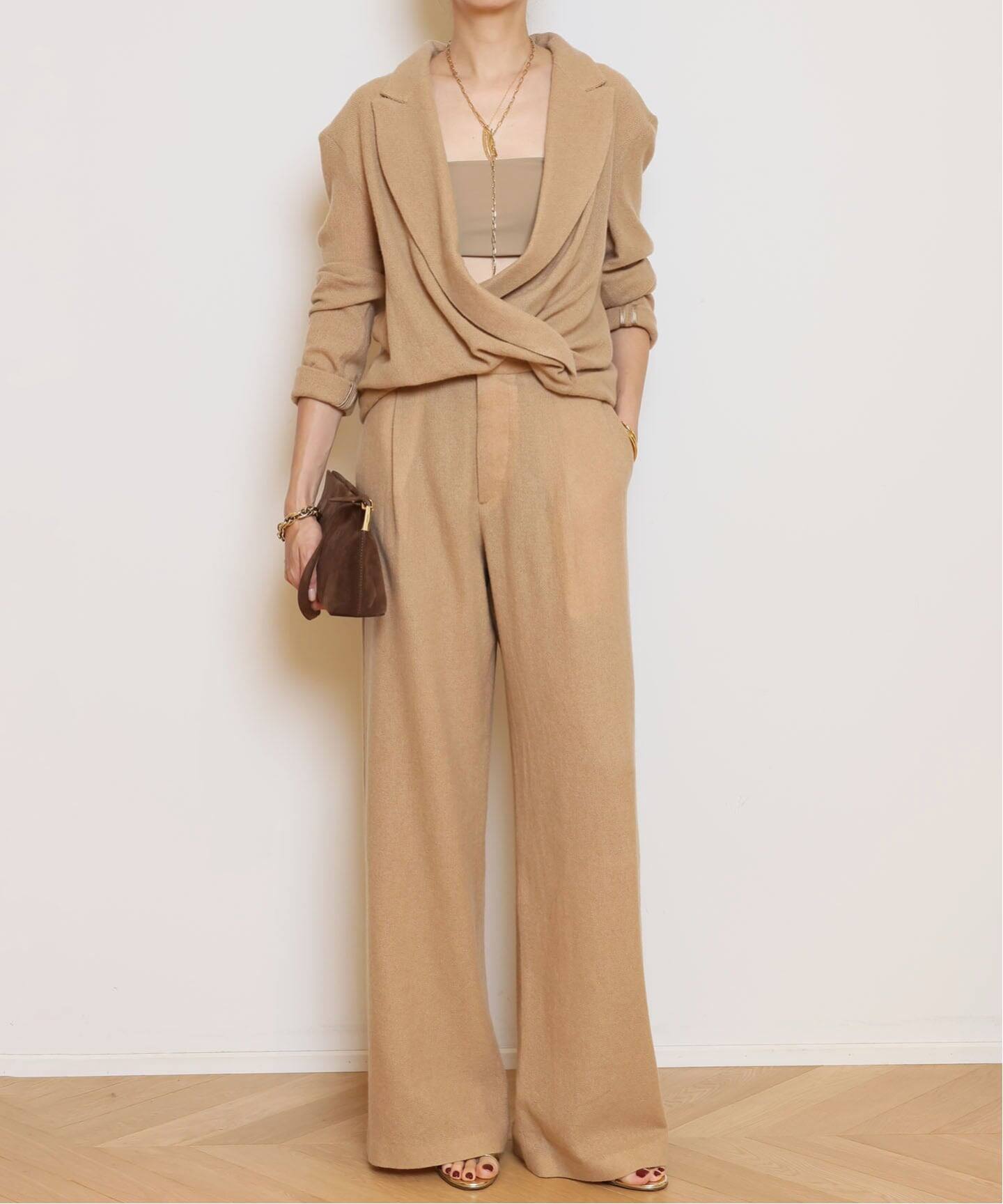 R13/アールサーティーン】TWISTED LAPEL TOP（その他ジャケット
