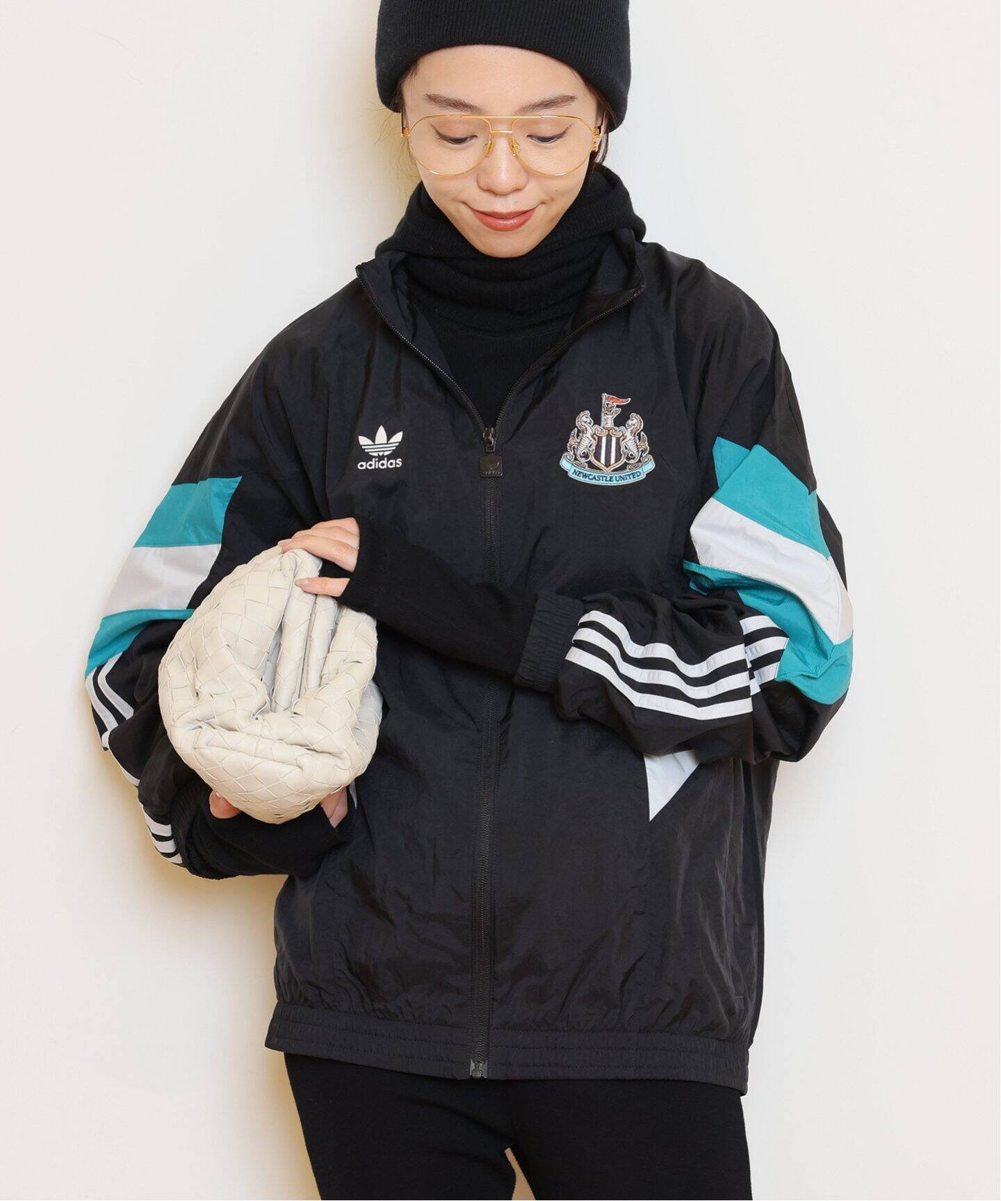 ADIDAS/アディダス】 NEWCASTLE UNITED FC TRACK ジャケット（ナイロン  