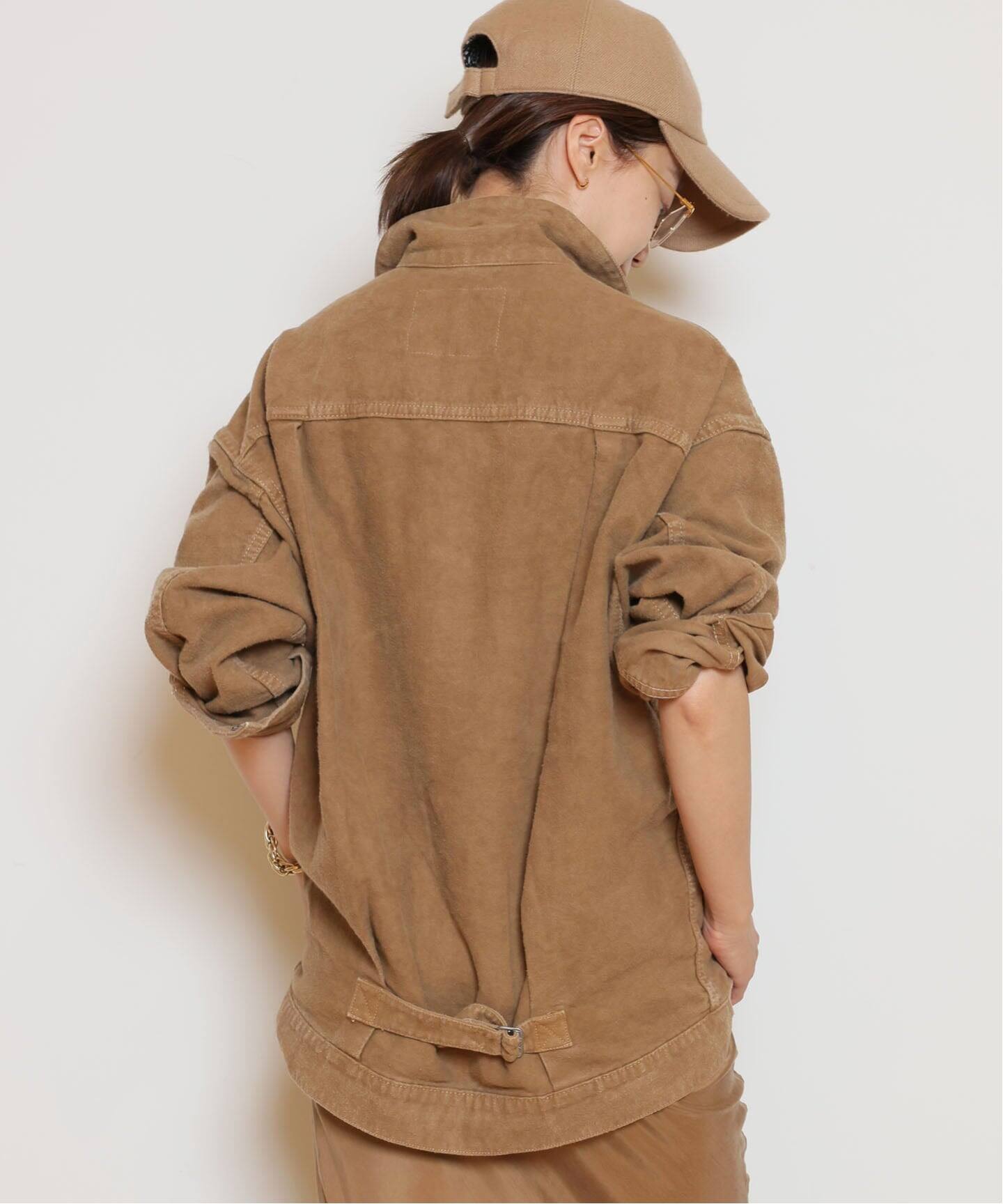 新品☆【REMI RELIEF】MOLESKIN WIDE ジャケット☆ベージュ