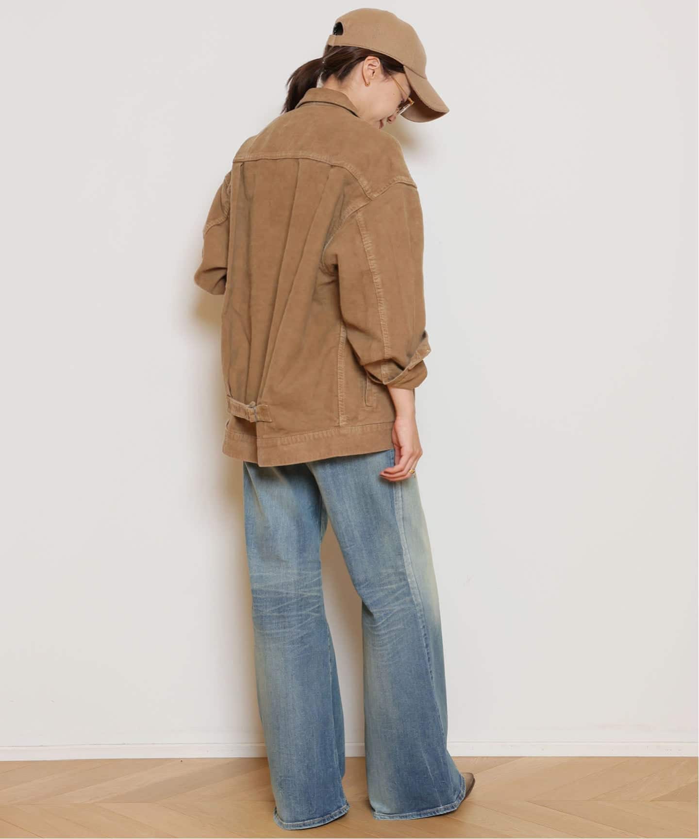 新品☆【REMI RELIEF】MOLESKIN WIDE ジャケット★ベージュ REMI RELIEF/レミレリーフ】MOLESKIN WIDE ジャケット（その他