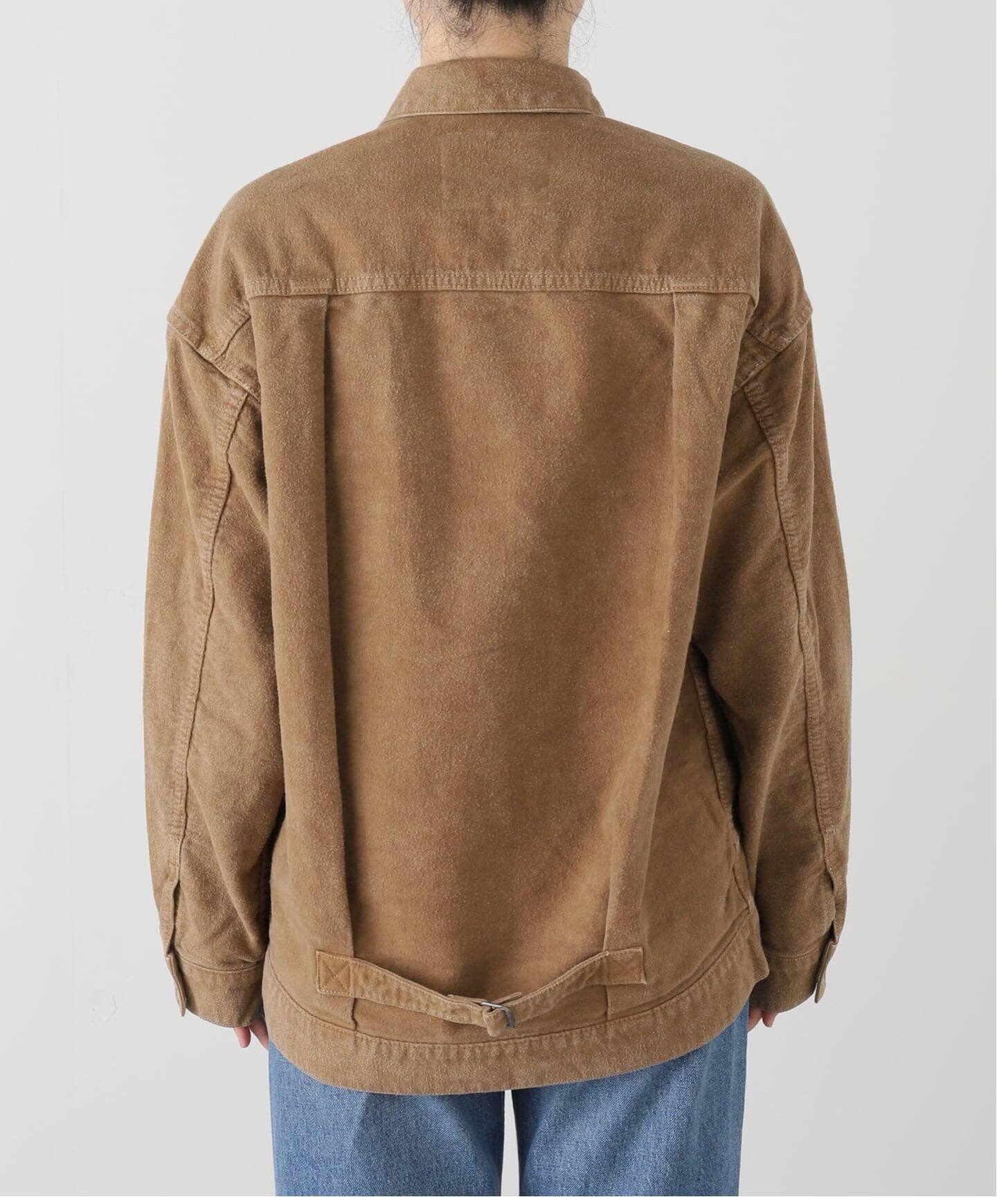 新品☆【REMI RELIEF】MOLESKIN WIDE ジャケット★ベージュ REMI RELIEF/レミレリーフ】MOLESKIN WIDE ジャケット（その他