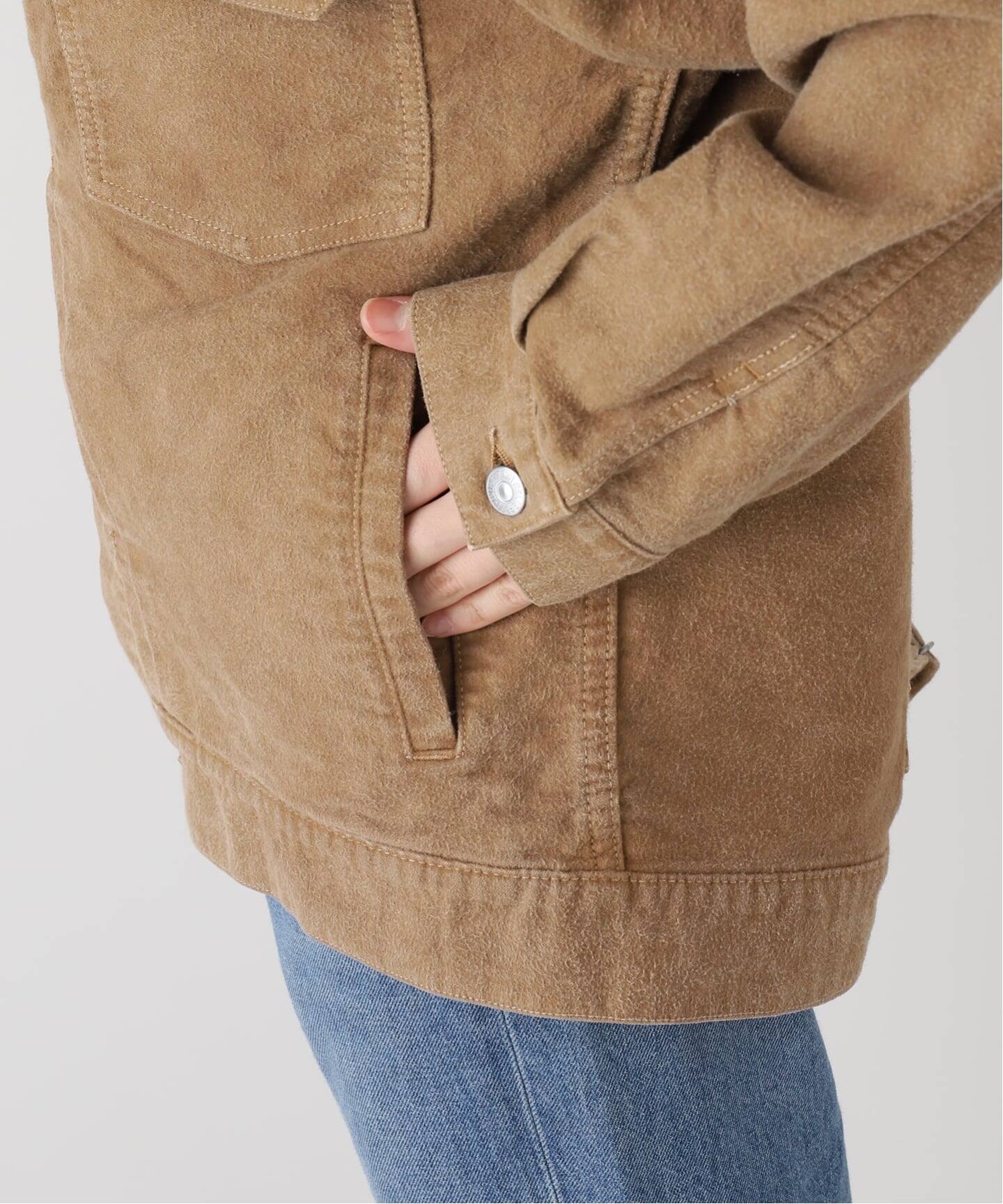 新品☆【REMI RELIEF】MOLESKIN WIDE ジャケット★ベージュ REMI RELIEF/レミレリーフ】MOLESKIN WIDE ジャケット（その他