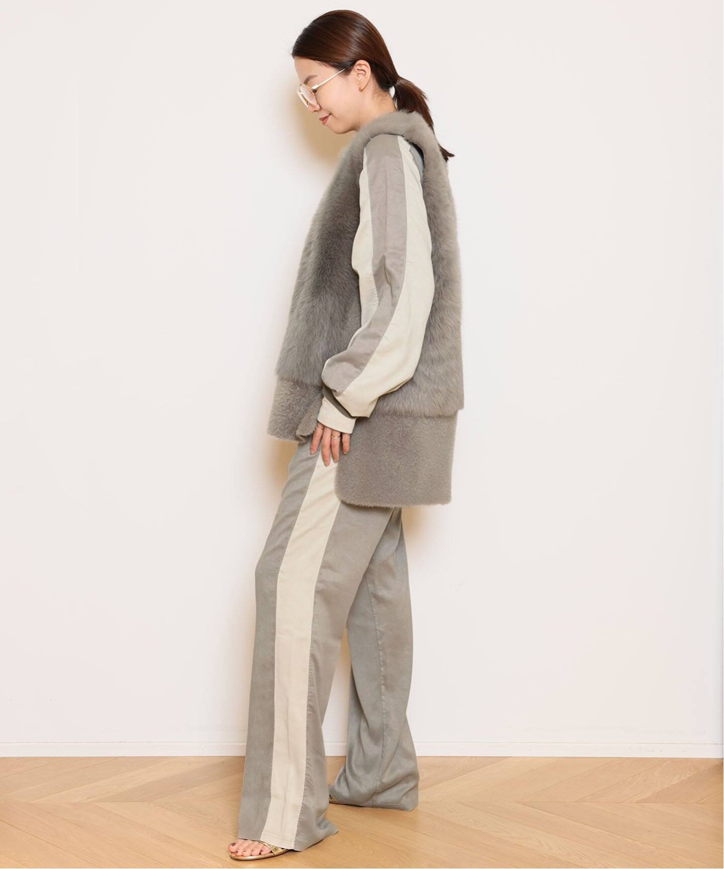 ジャケット・アウター REMI RELIEF SUEDE LIKE RAGLAN ZIP JACKET REMI RELIEF/レミ レリーフ】 SUEDE LIKE RAGLAN ZIP JACKET