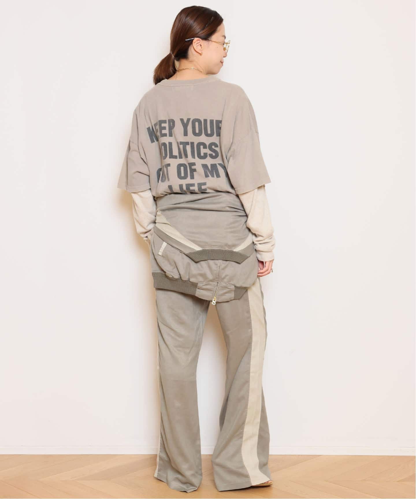 REMI RELIEF/レミレリーフ】SUEDE LIKE ZIP ジャケット（その他