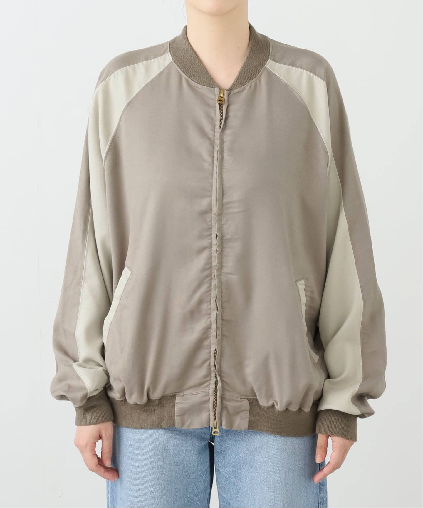 REMI RELIEF/レミレリーフ】SUEDE LIKE ZIP ジャケット（その他