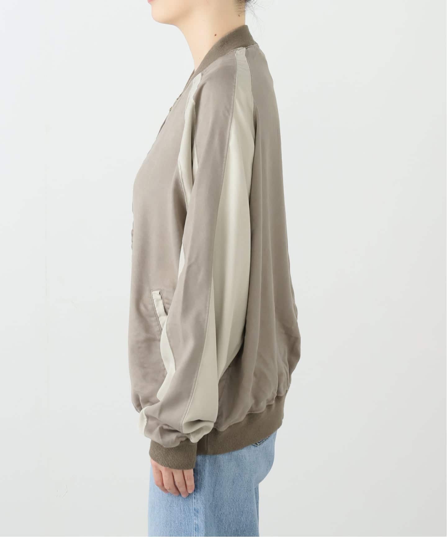 REMI RELIEF/レミレリーフ】SUEDE LIKE ZIP ジャケット（その他