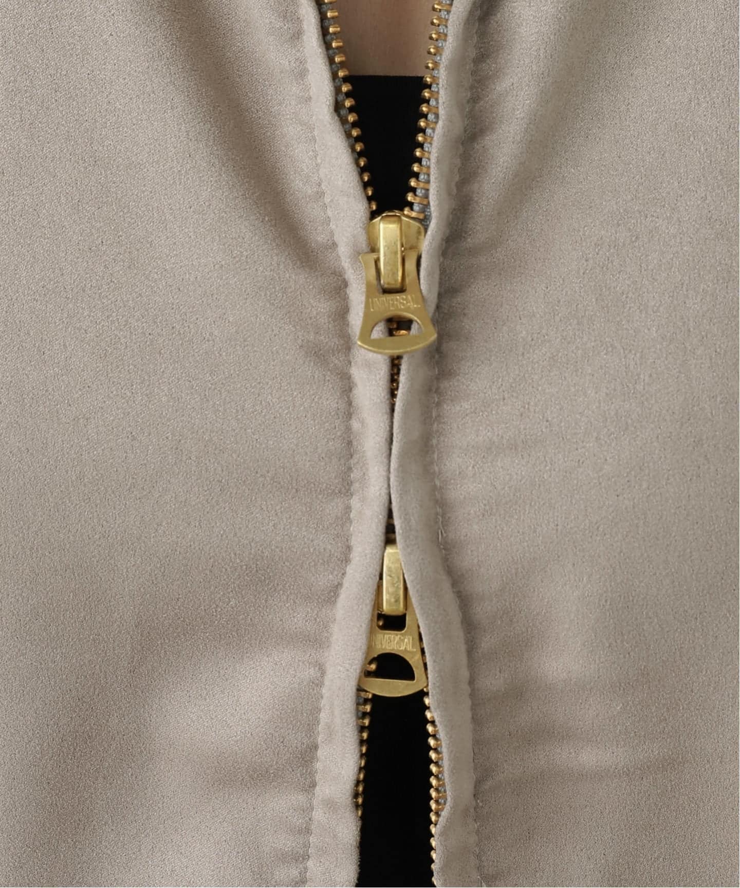 REMI RELIEF/レミレリーフ】SUEDE LIKE ZIP ジャケット（その他