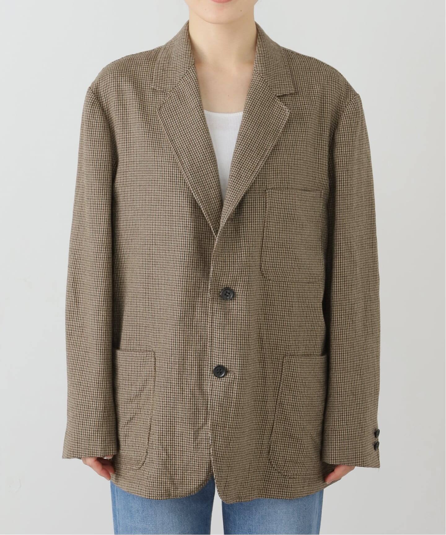 MUSE de Deuxième Classe テーラードジャケット アイボリー MUSE de Deuxième Classe テーラードジャケット アイボリー