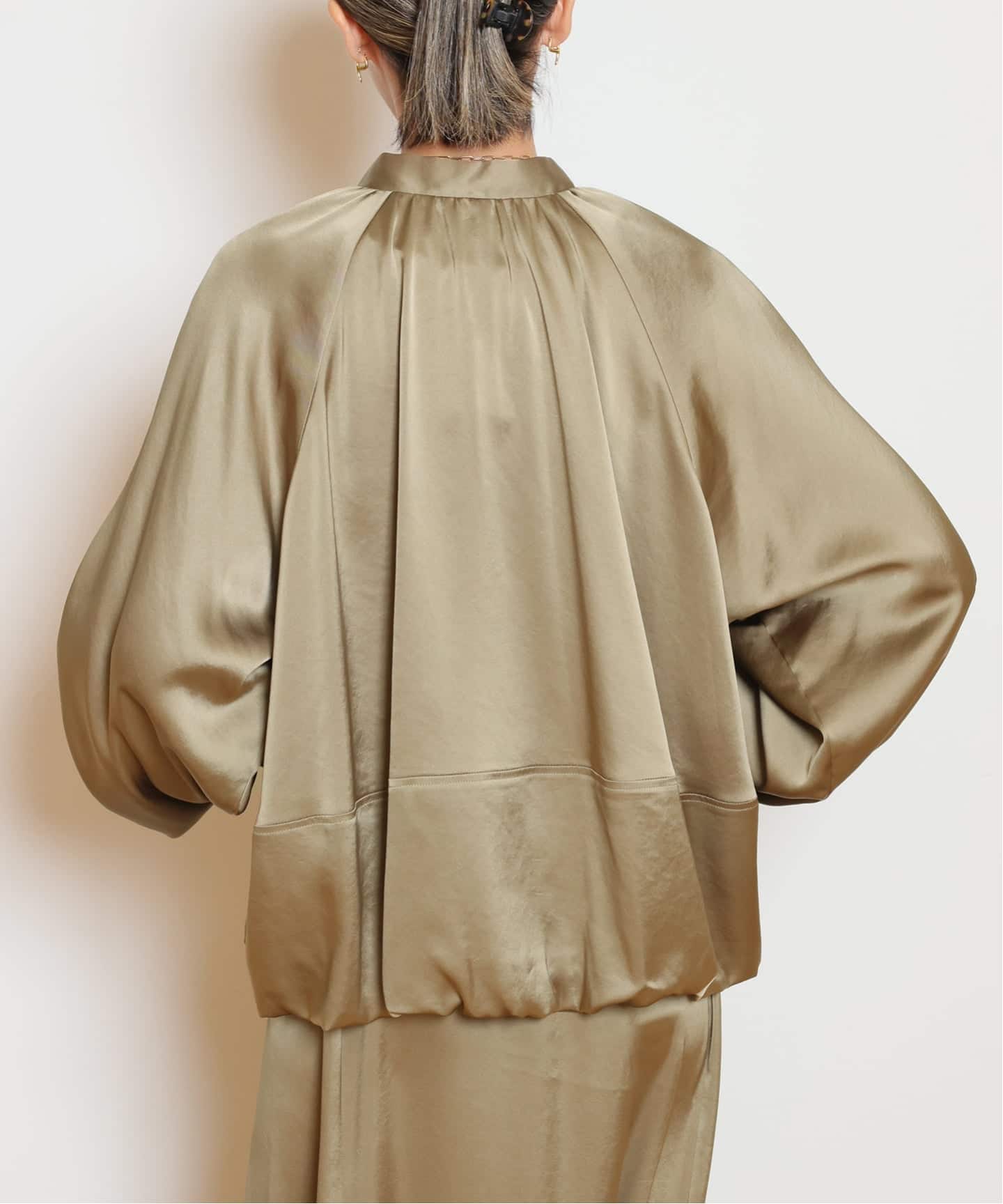 Col Pierrot/コルピエロ】サテンブルゾン（その他ブルゾン／アウター