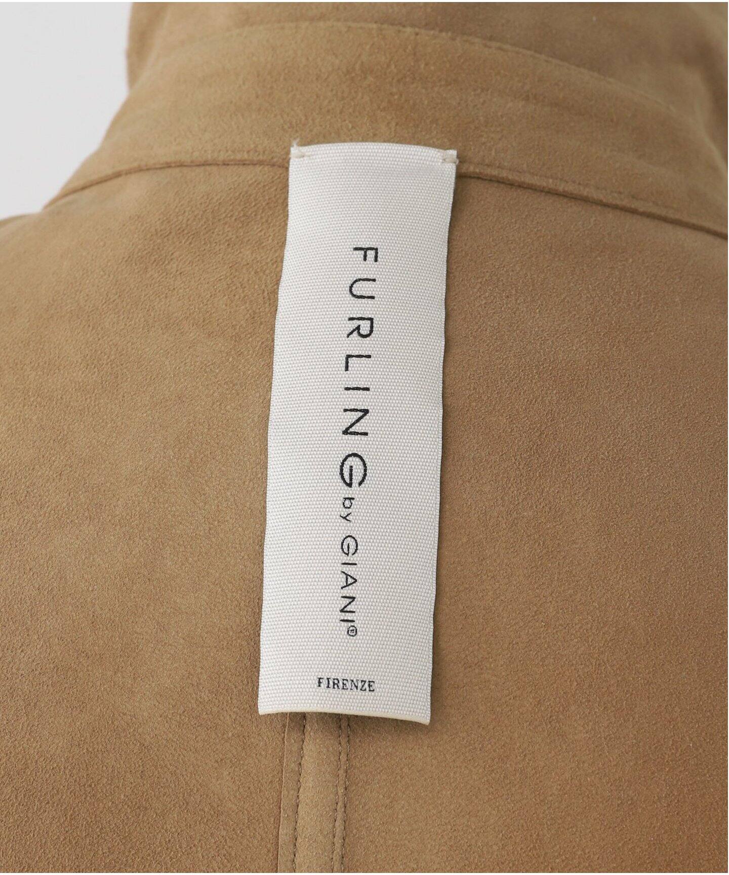 FURLING by GIANNI/ファーリングバイジャンニ】 SUEDEシャツジャケット 