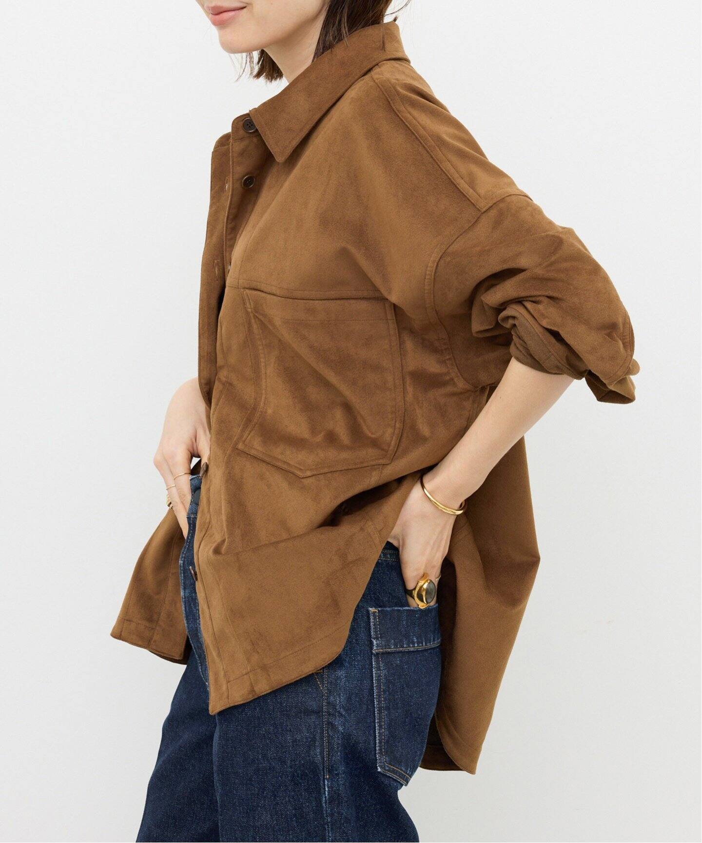 ULTRASUEDE JACKET（その他ジャケット・スーツ）｜L