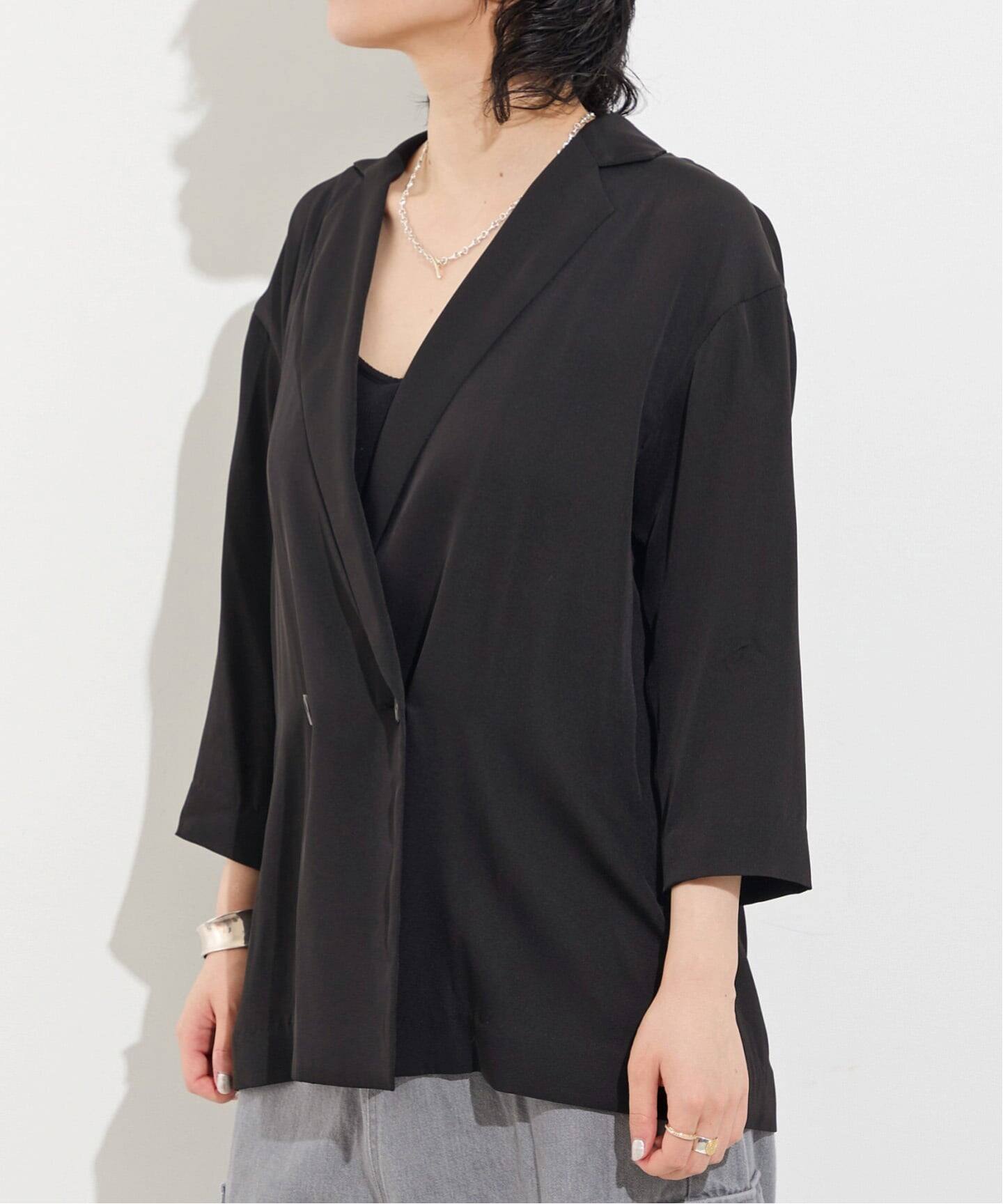 Washable Silk Jacket（その他ジャケット・スーツ）｜L