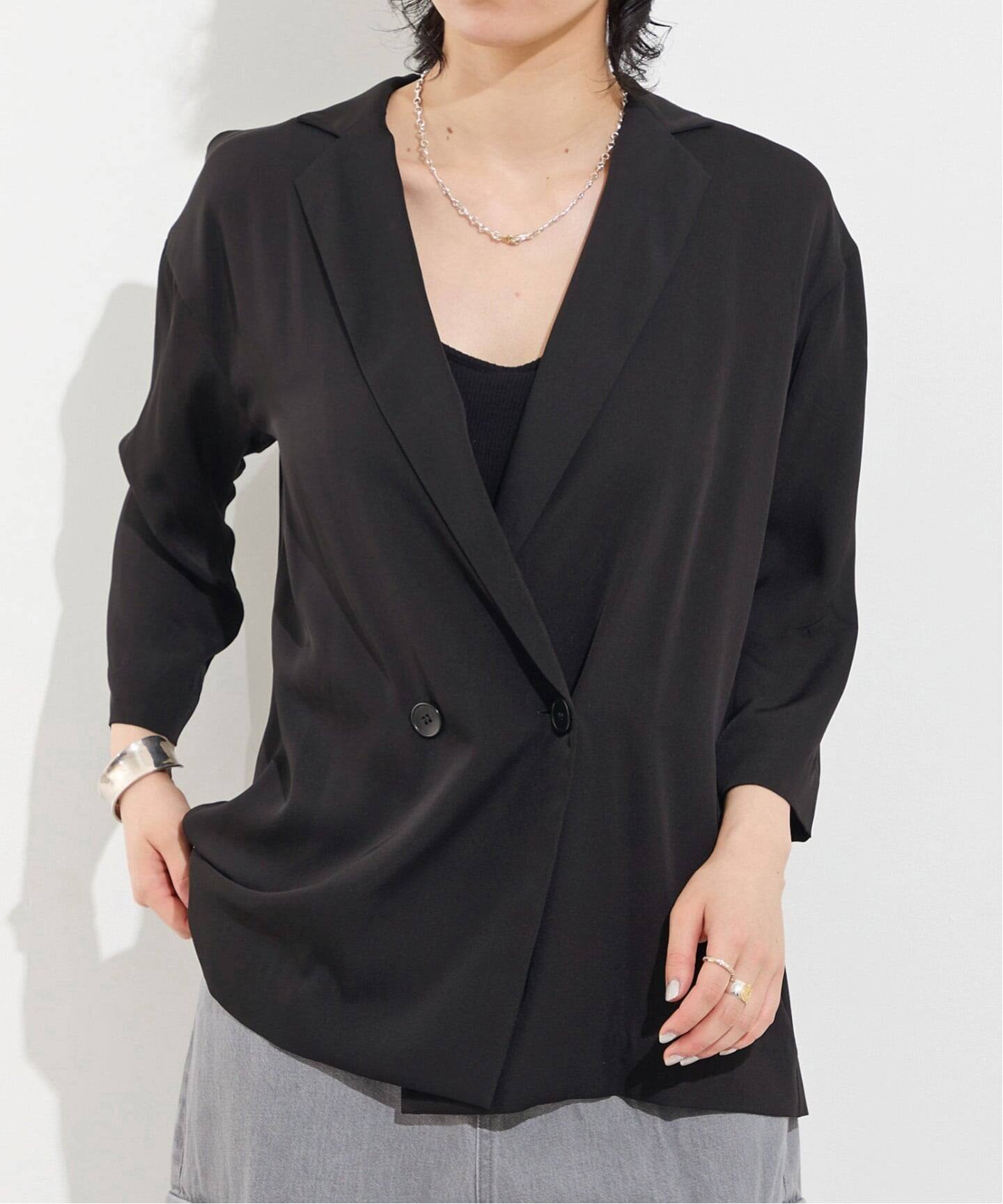 Washable Silk Jacket（その他ジャケット・スーツ）｜L