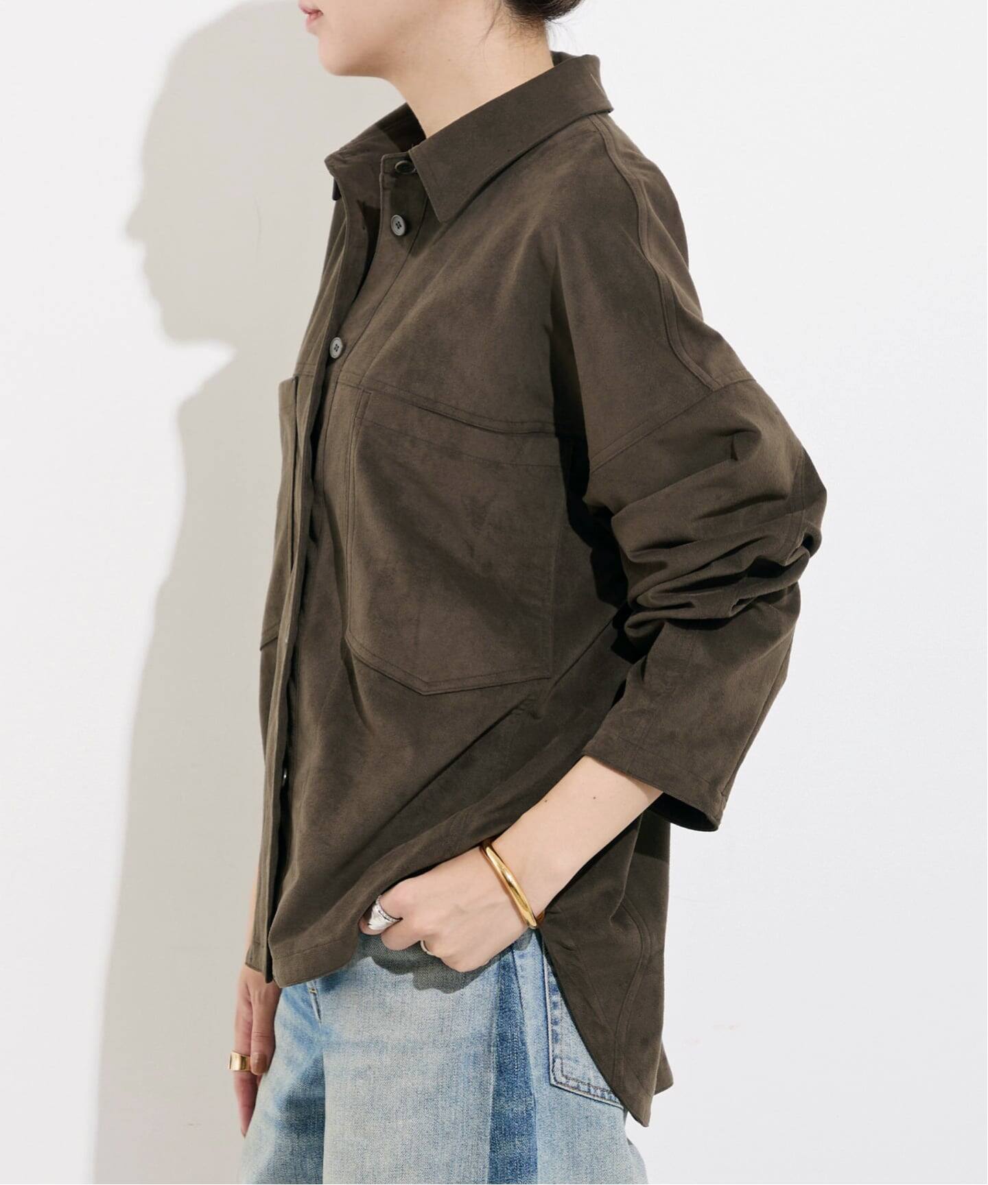 L'Appartementアパルトモン　ULTRASUEDE JACKET 予約》ULTRASUEDE JACKET（その他ジャケット・スーツ）｜L