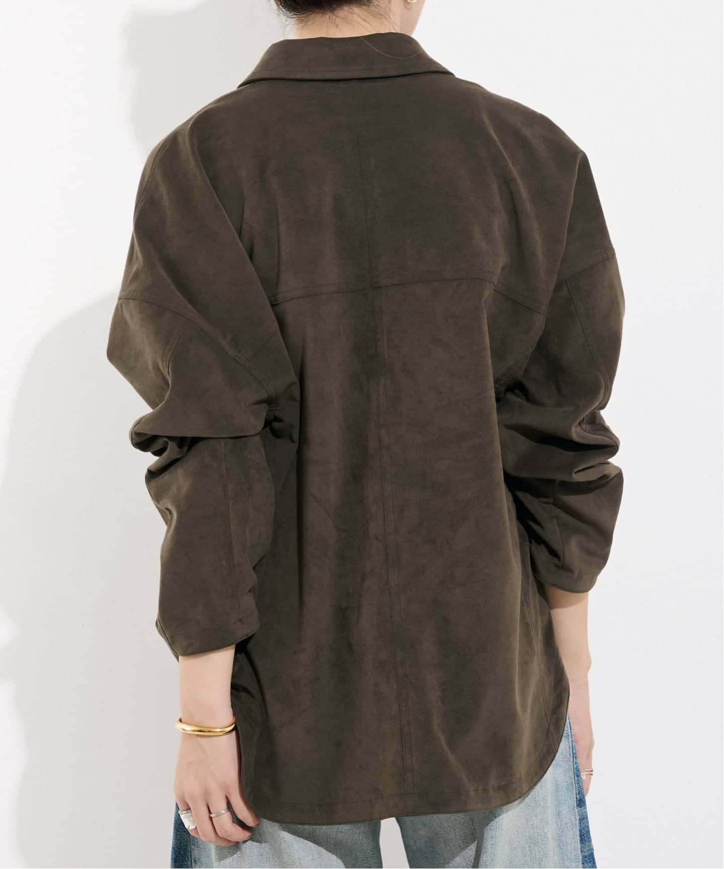 L'Appartementアパルトモン　ULTRASUEDE JACKET 予約》ULTRASUEDE JACKET（その他ジャケット・スーツ）｜L
