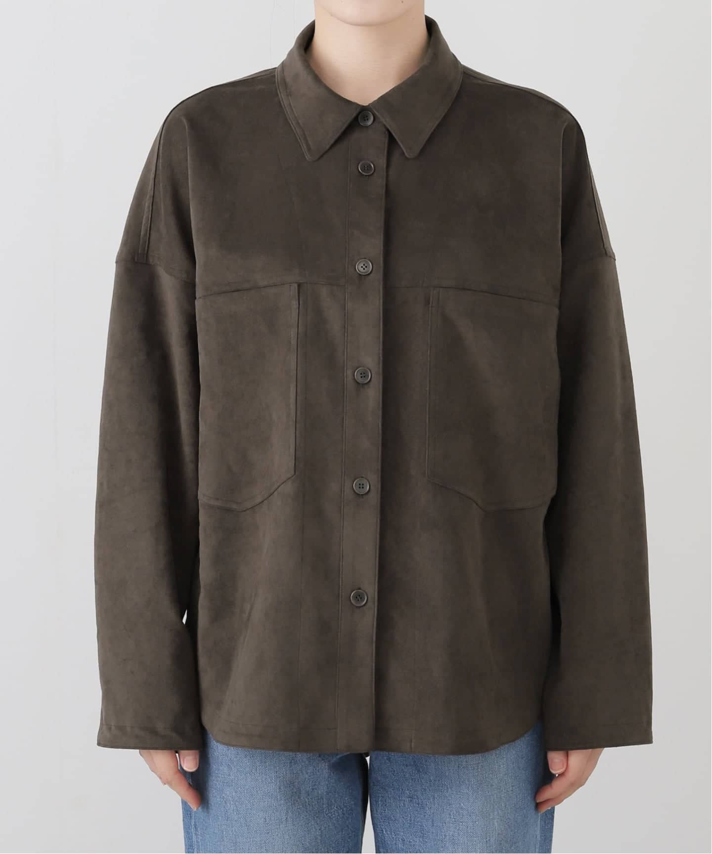 L'Appartementアパルトモン　ULTRASUEDE JACKET 予約》ULTRASUEDE JACKET（その他ジャケット・スーツ）｜L