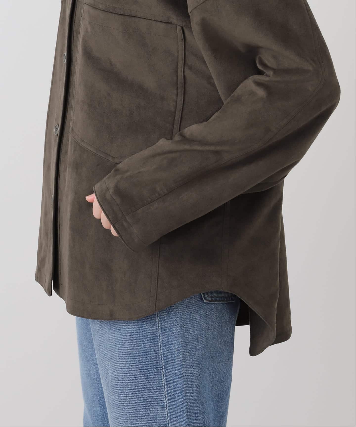 ULTRASUEDE JACKET（その他ジャケット・スーツ）｜L'Appartement