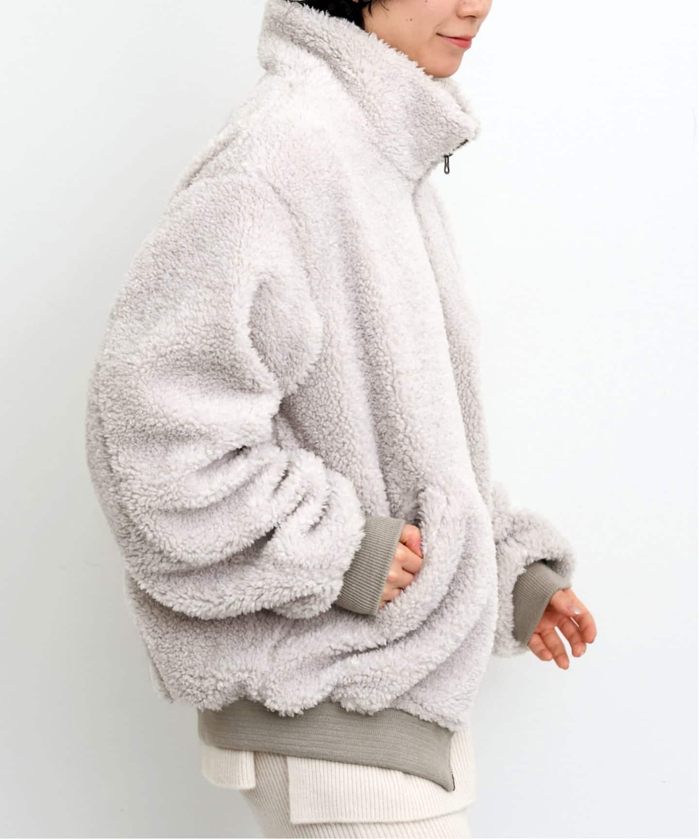 STAMMBAUM/シュタンバウム】 BOA BLOUSON（ボア・フリース）｜L