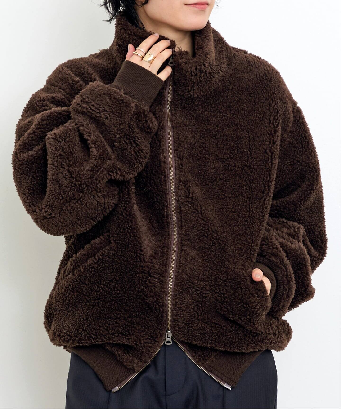 STAMMBAUM/シュタンバウム】 BOA BLOUSON（ボア・フリース）｜L