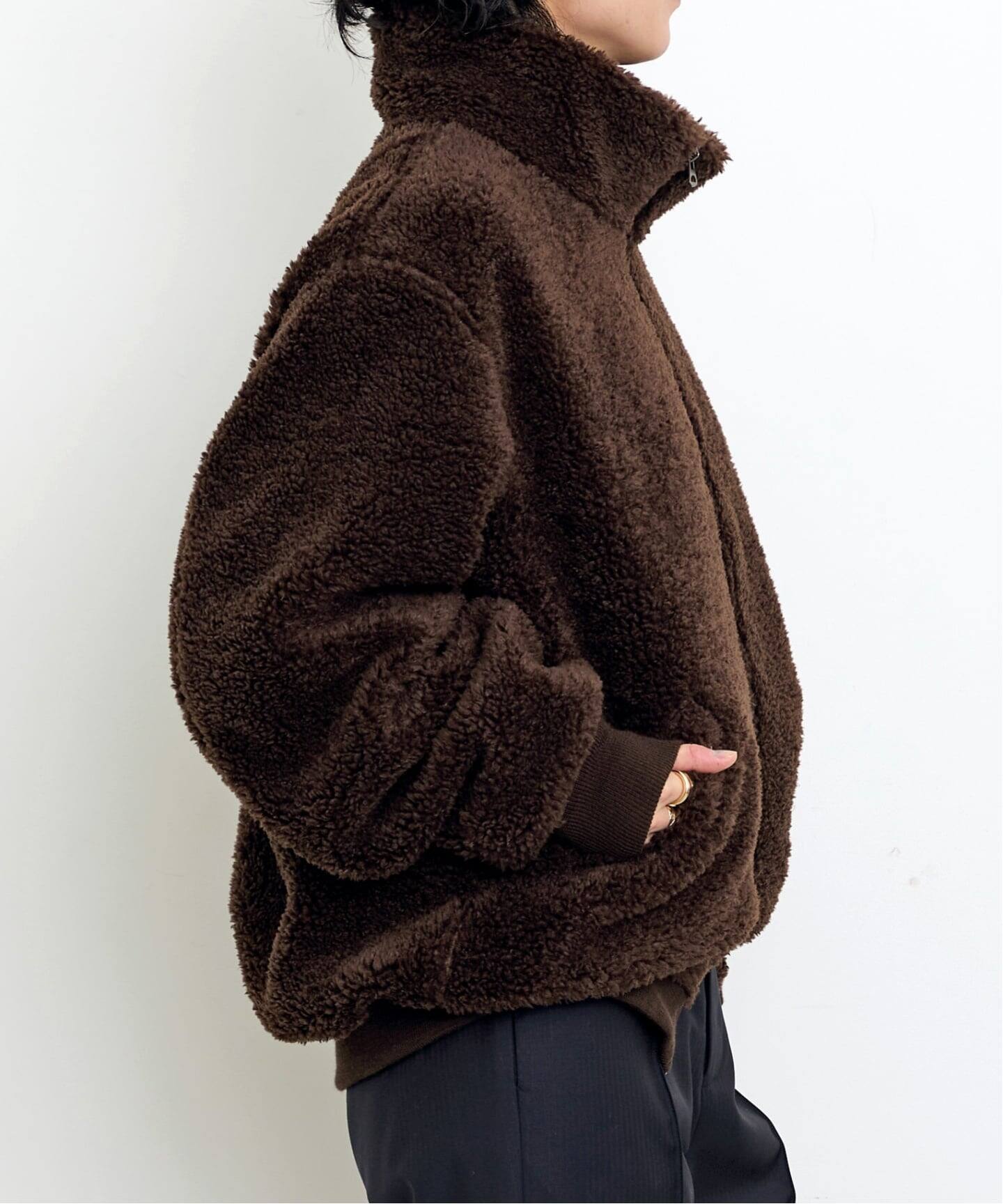 STAMMBAUM/シュタンバウム】 BOA BLOUSON（ボア・フリース）｜L