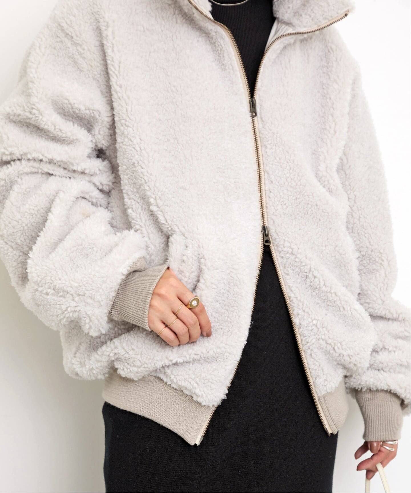 STAMMBAUM/シュタンバウム】 BOA BLOUSON（ボア・フリース）｜L