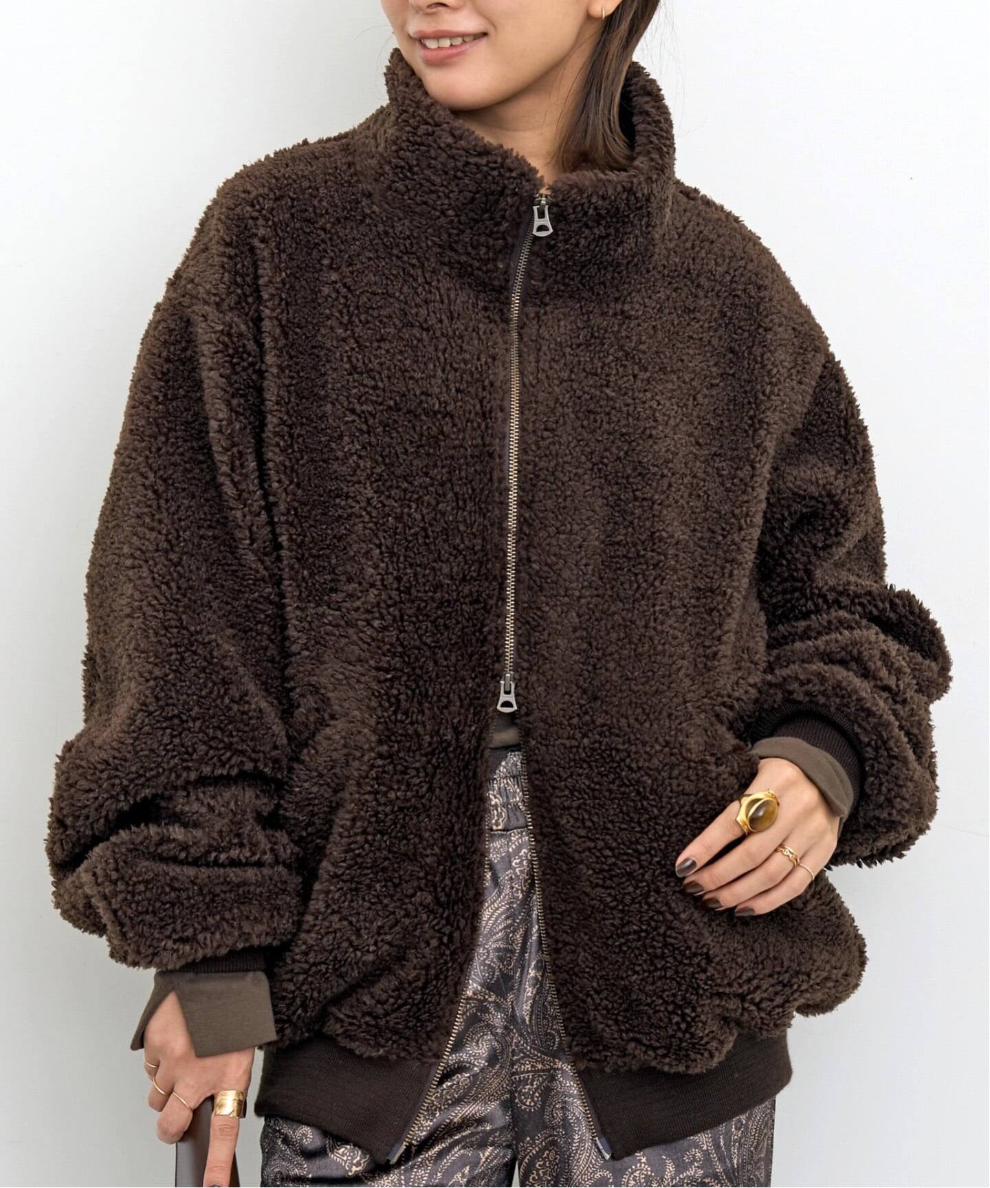 STAMMBAUM/シュタンバウム】 BOA BLOUSON（ボア・フリース）｜L 