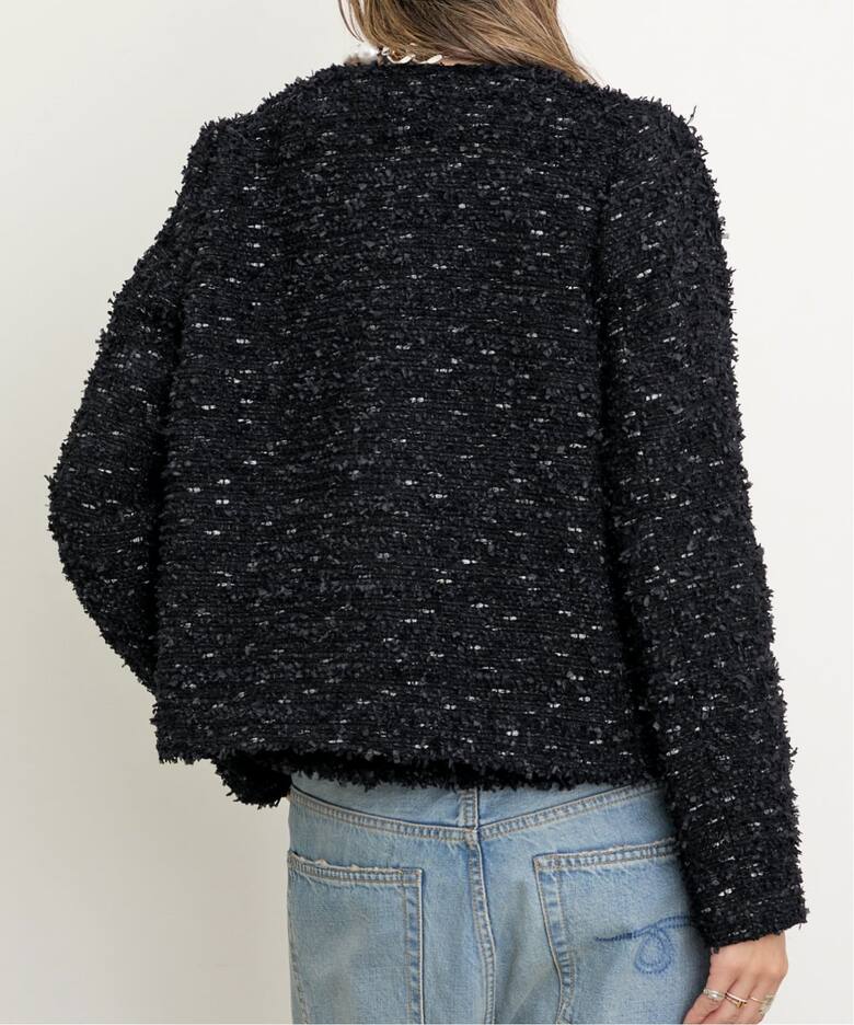 Fancy yarn Tweed Jacket（その他ジャケット・スーツ）｜L