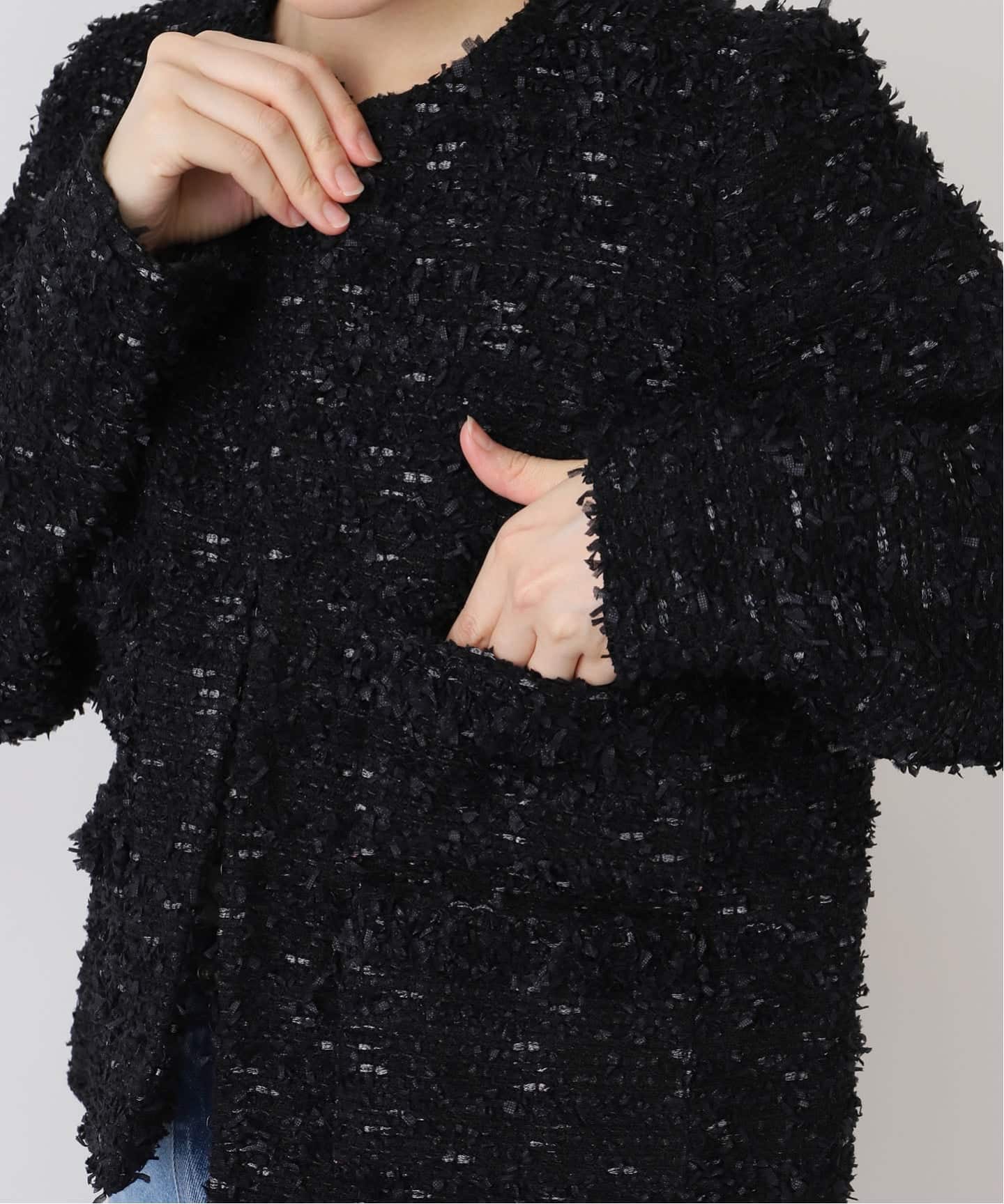 Fancy yarn Tweed Jacket（その他ジャケット・スーツ）｜L