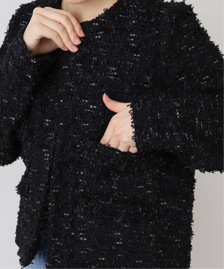 Fancy yarn Tweed Jacket（その他ジャケット・スーツ）｜L