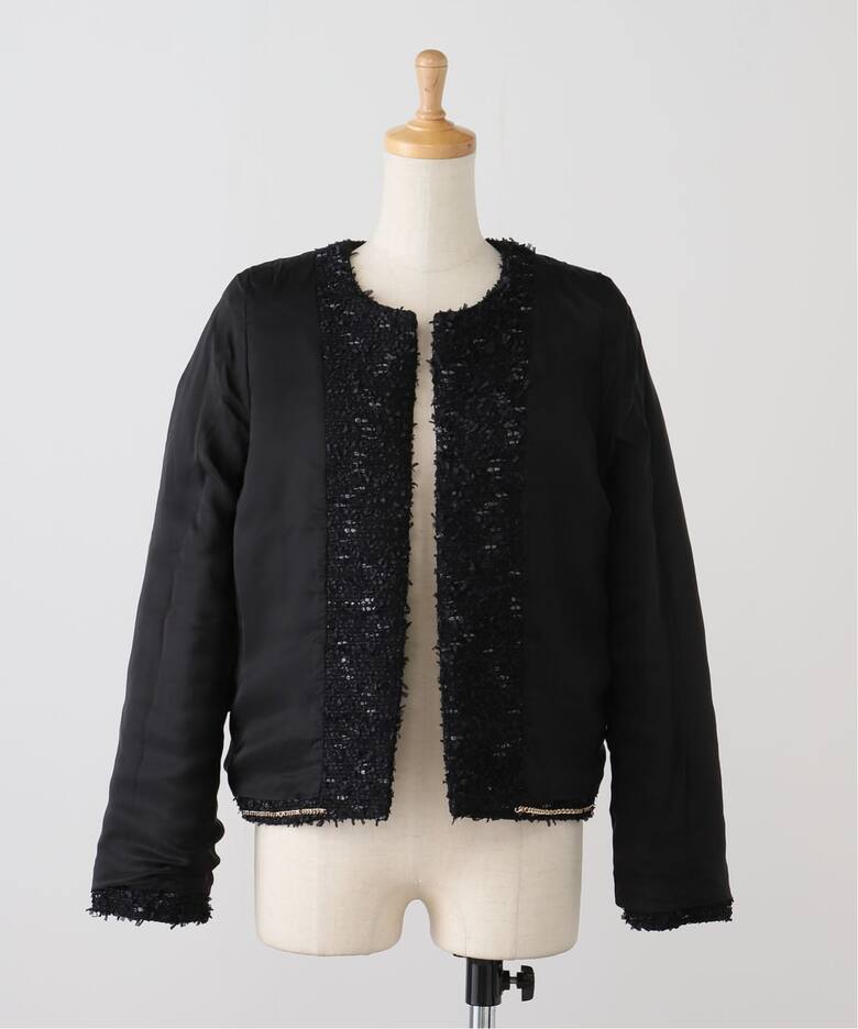 Fancy yarn Tweed Jacket（その他ジャケット・スーツ）｜L