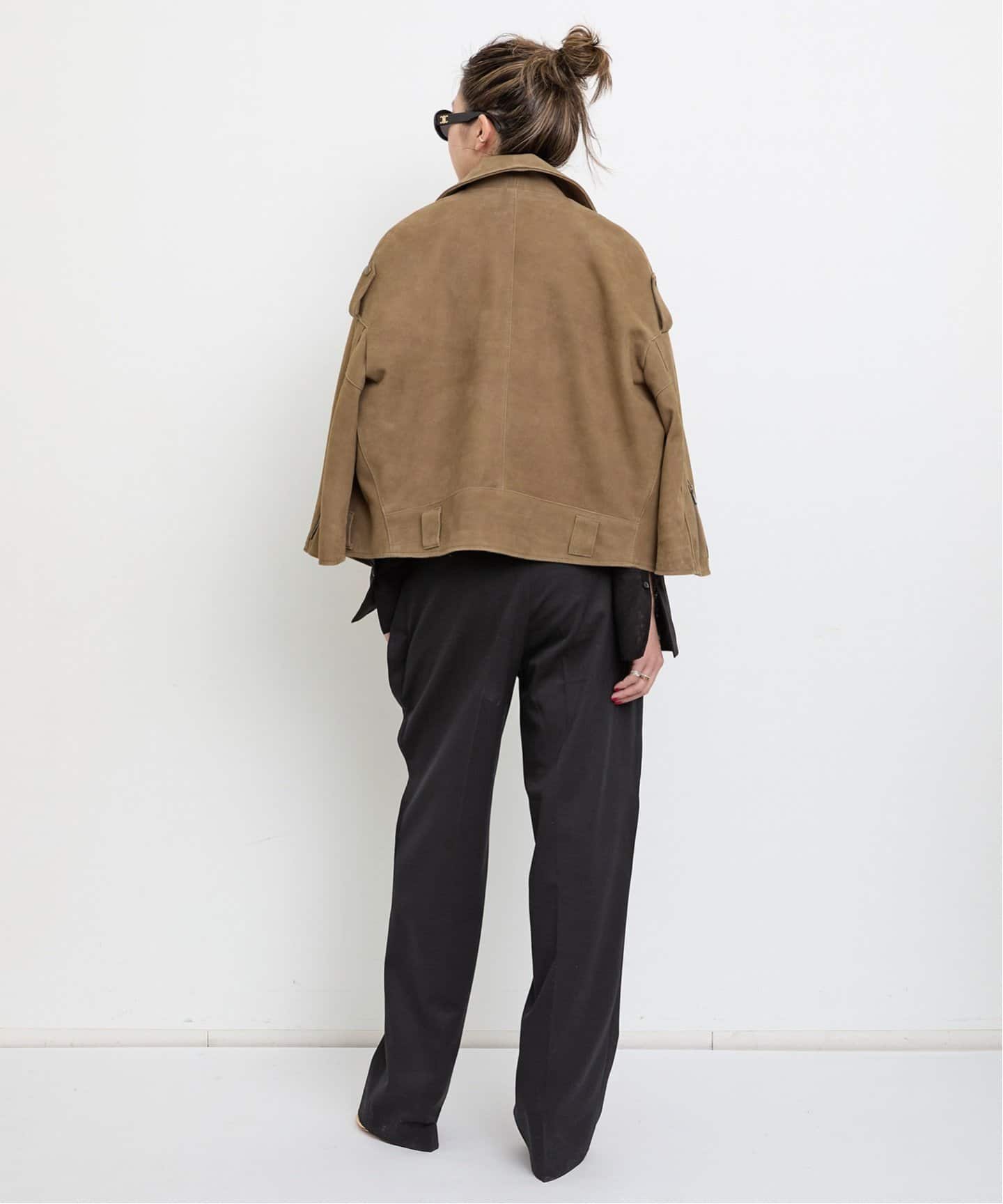 ジャケット・アウター L'Appartement Lisiere Goat Suede Riders L'Appartement Lisiere Goat Suede Riders