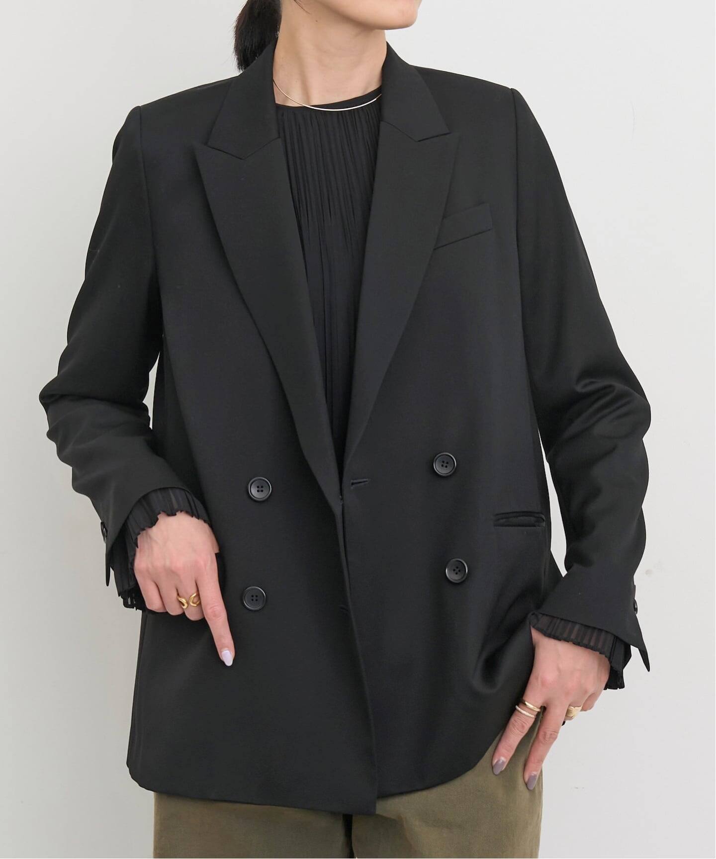 Silky Gabardine W Jacket（その他ジャケット・スーツ）｜L 