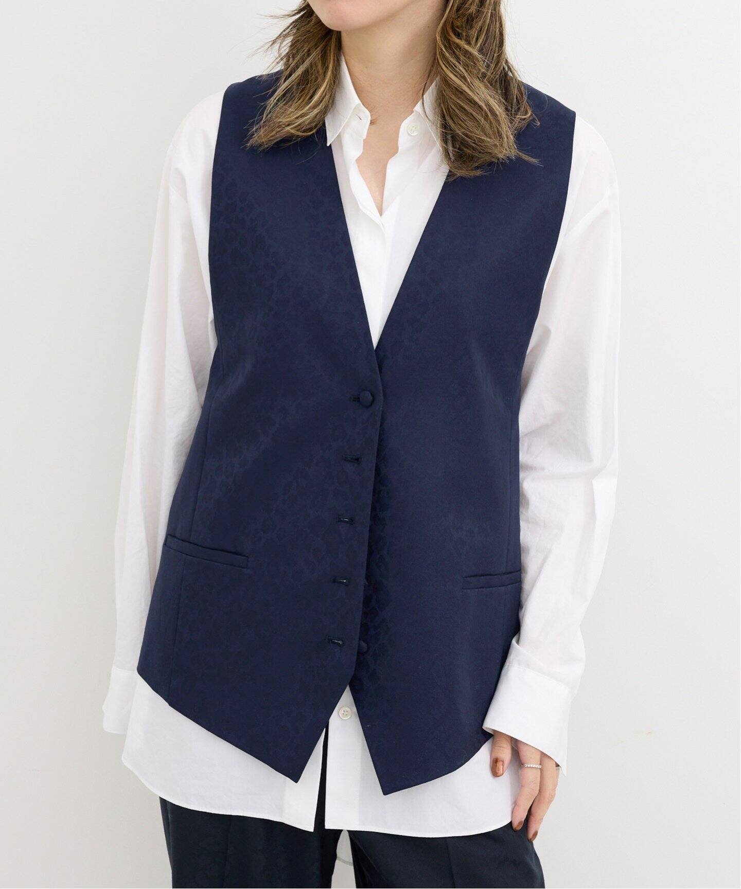 Leopard Vest（ジレ）｜L