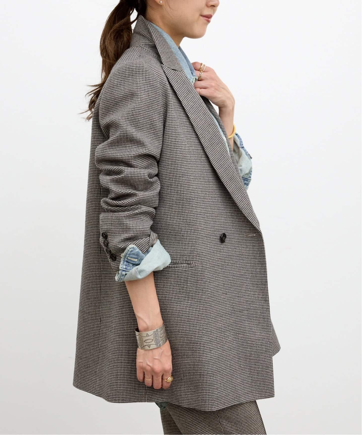 Houndstooth W Jacket（その他ジャケット・スーツ）｜L'Appartement