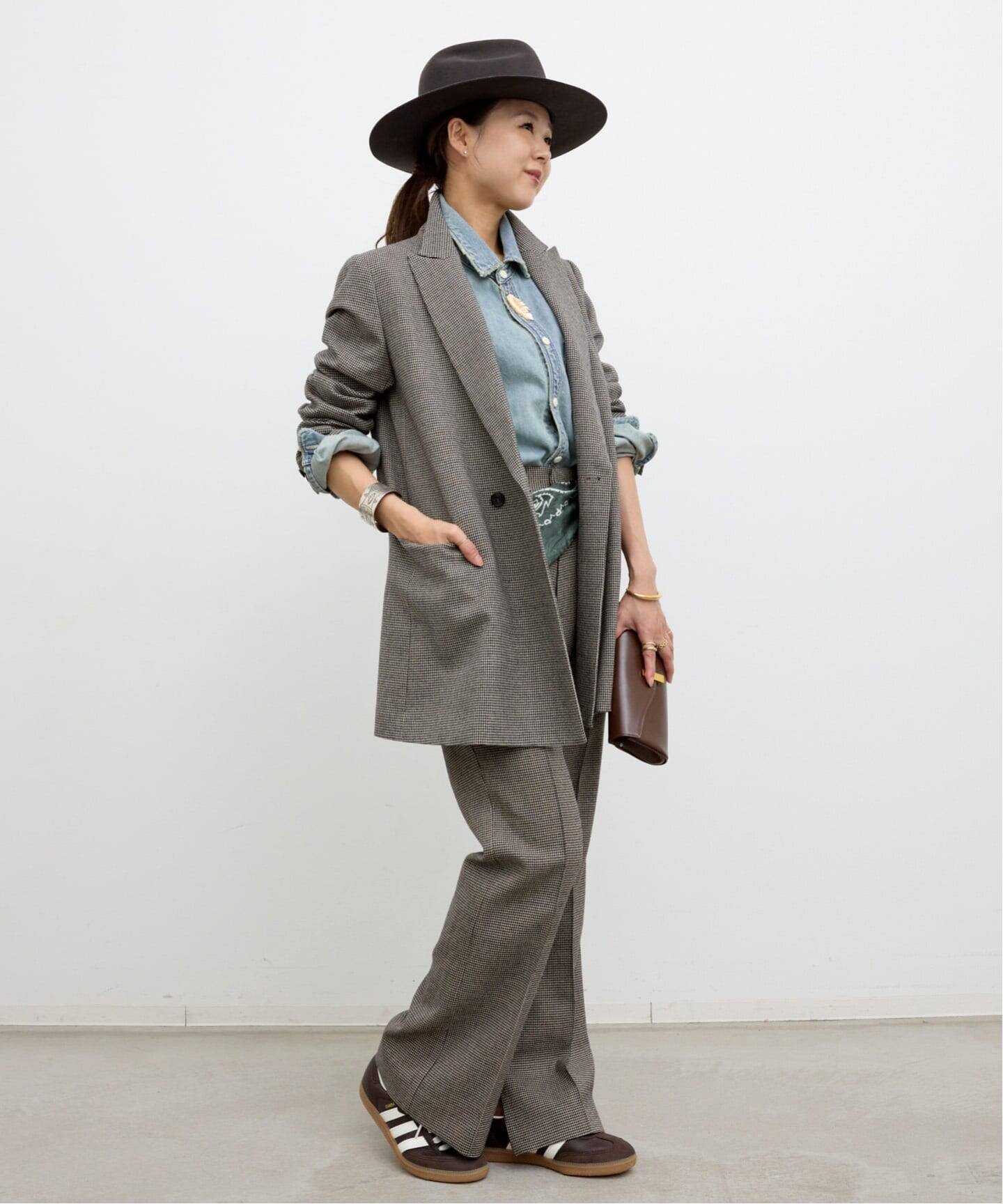 アパルトモンHoundstooth W Jacket Houndstooth W Jacket（その他ジャケット・スーツ）｜L'Appartement