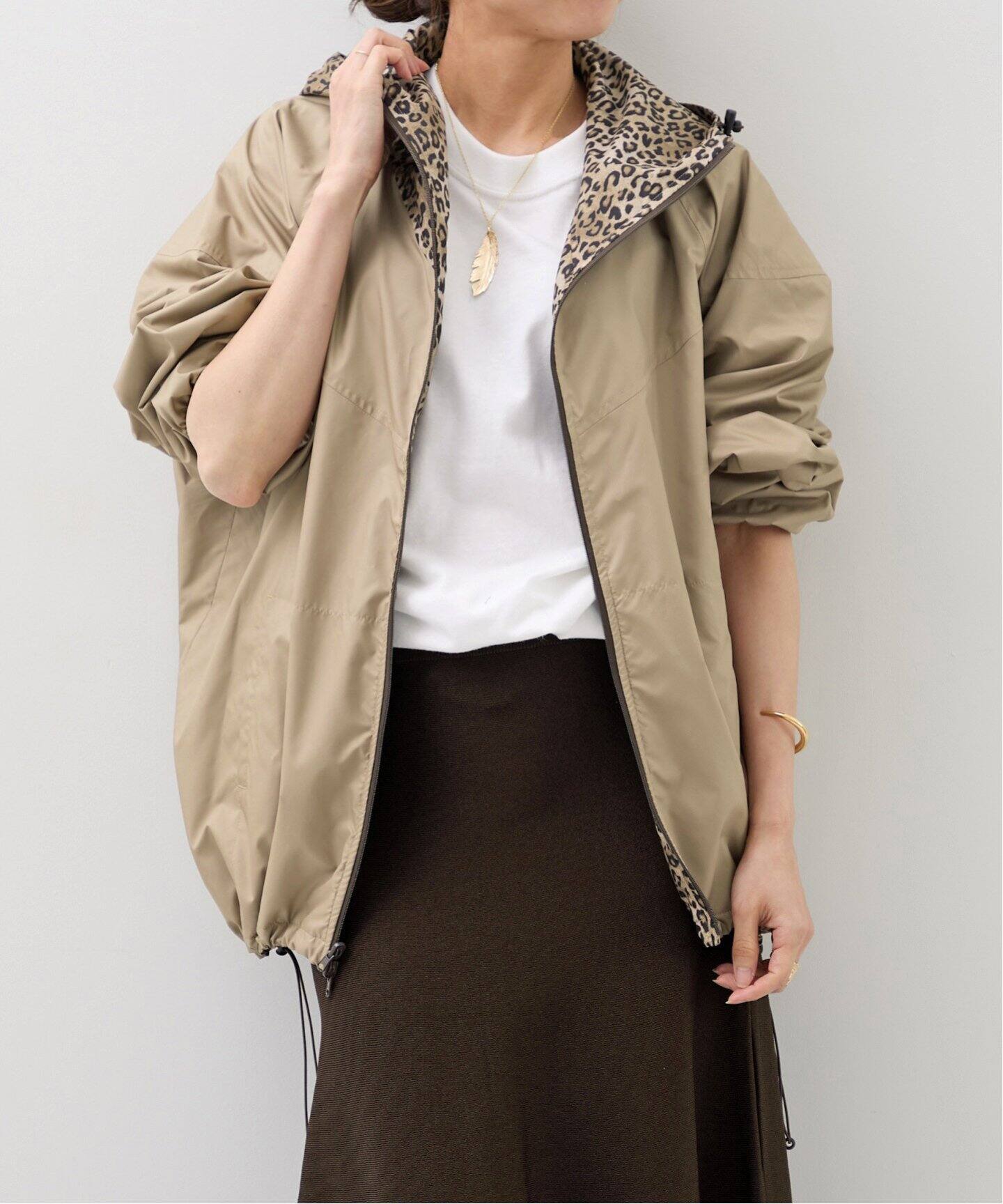 Leopard Print Reversible Blouson（その他ジャケット・スーツ）｜L 