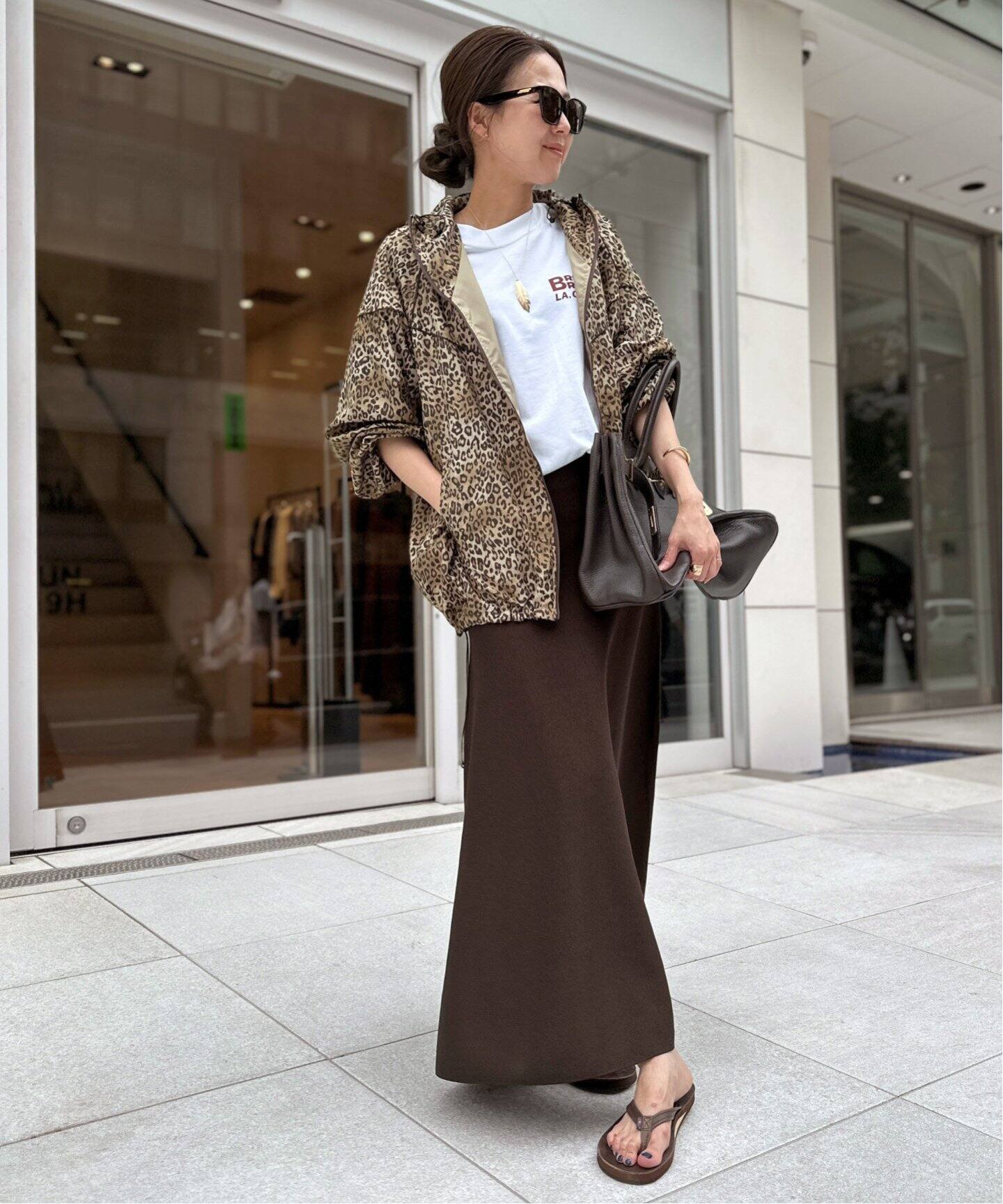 Leopard Print Reversible Blouson（その他ジャケット・スーツ）｜L 