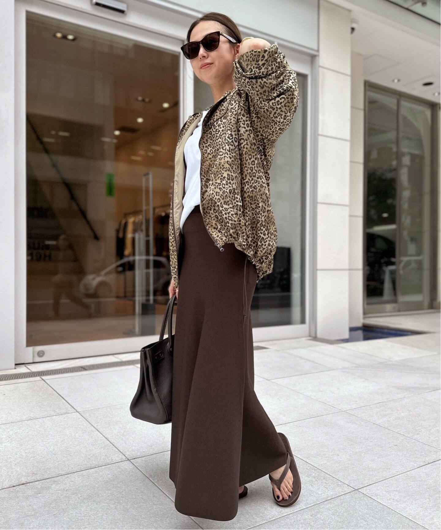 Leopard Print Reversible Blouson（その他ジャケット・スーツ）｜L 