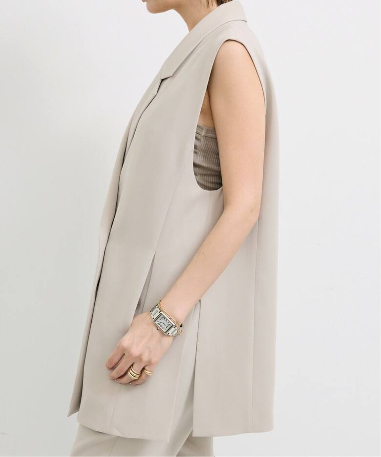 Georgette Vest（ジレ）｜L