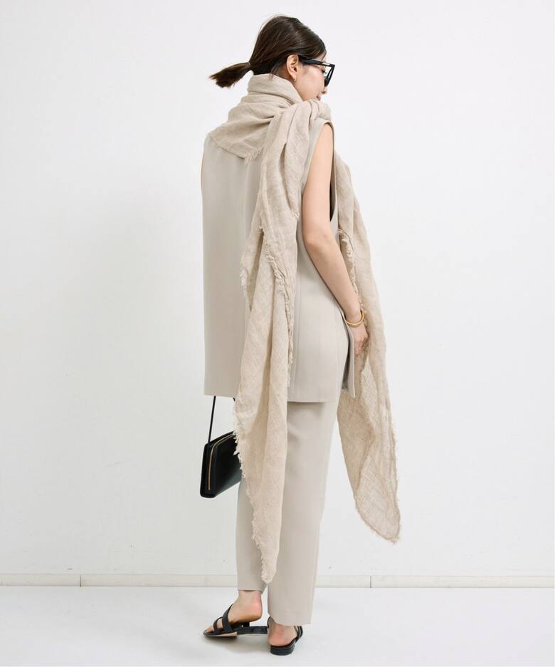 Georgette Vest（ジレ）｜L