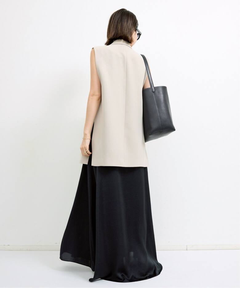 Georgette Vest（ジレ）｜L