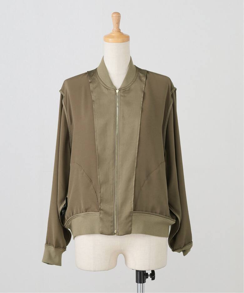 Satin Blouson（その他ジャケット・スーツ）｜L