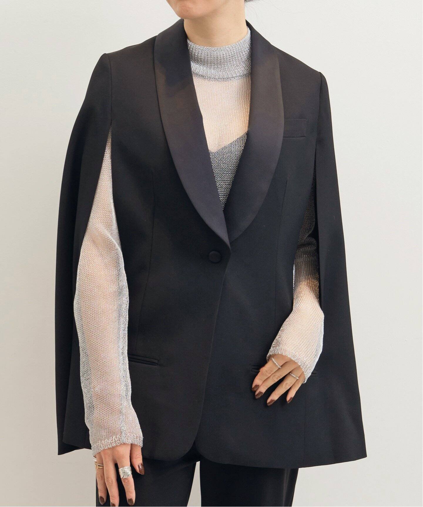 TUXEDO CAPE JACKET（その他ジャケット・スーツ）｜L